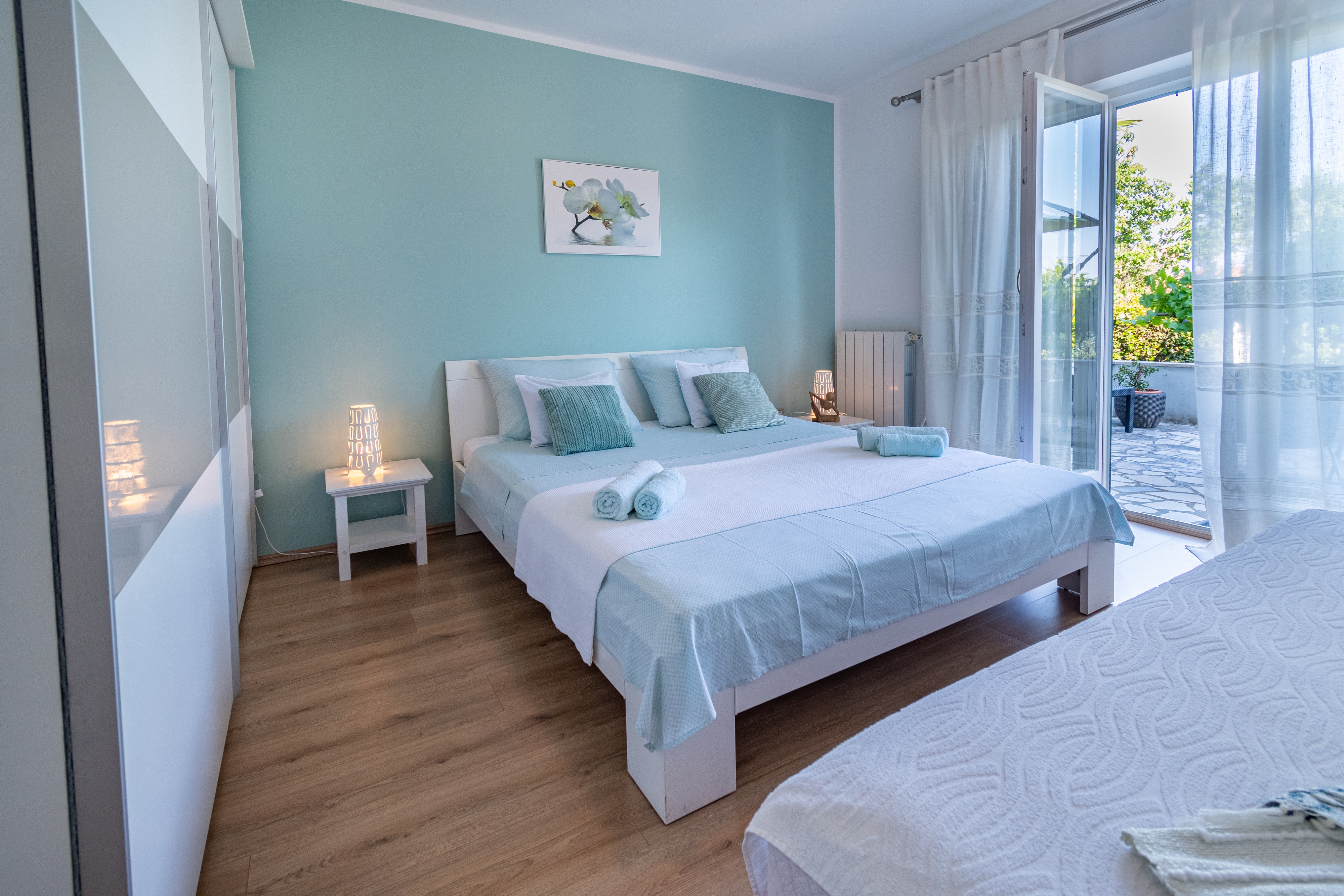 Three bedroom apartment with terrace and sea view Lovran, Opatija  A-a
