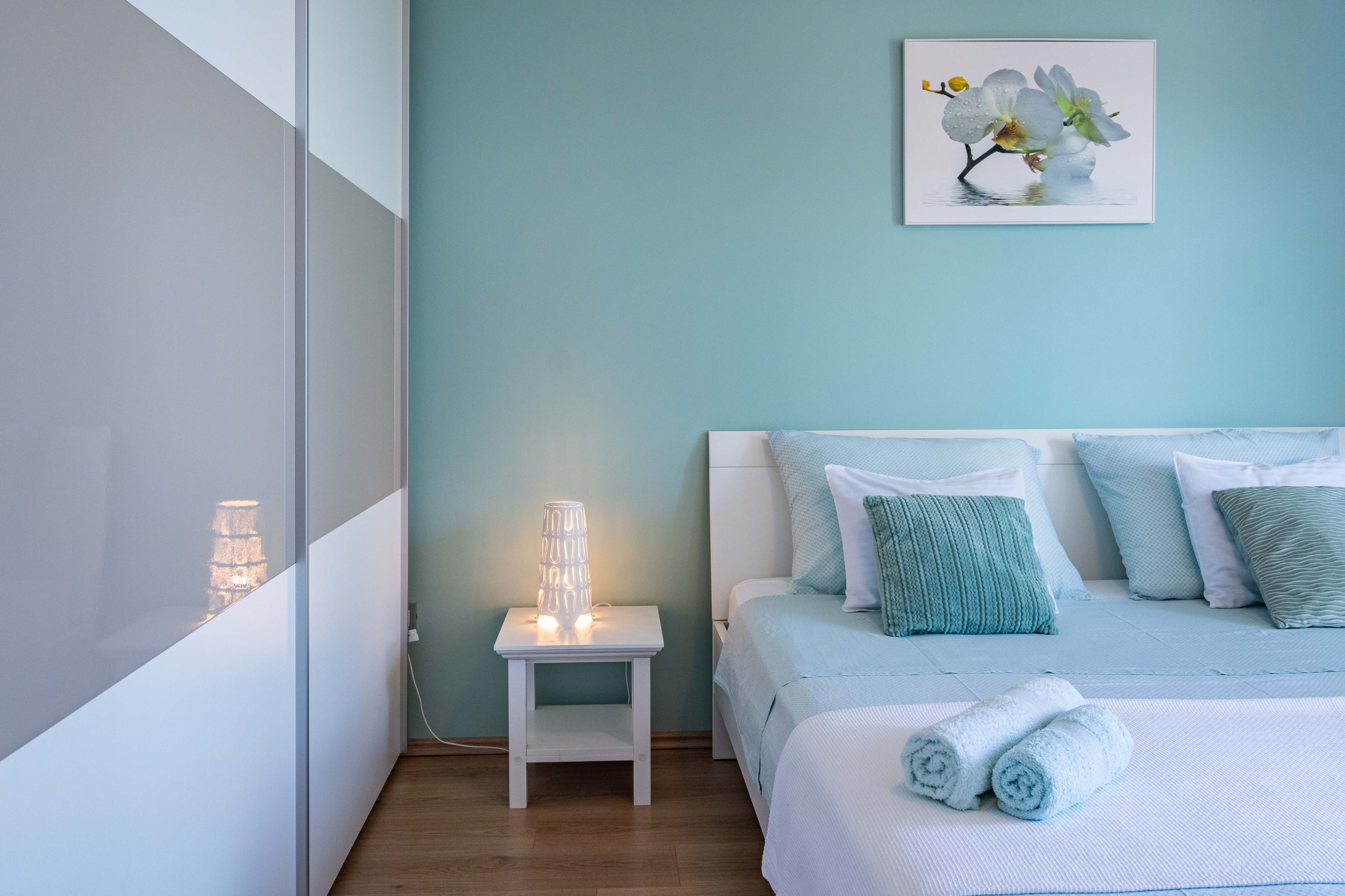 Three bedroom apartment with terrace and sea view Lovran, Opatija  A-a