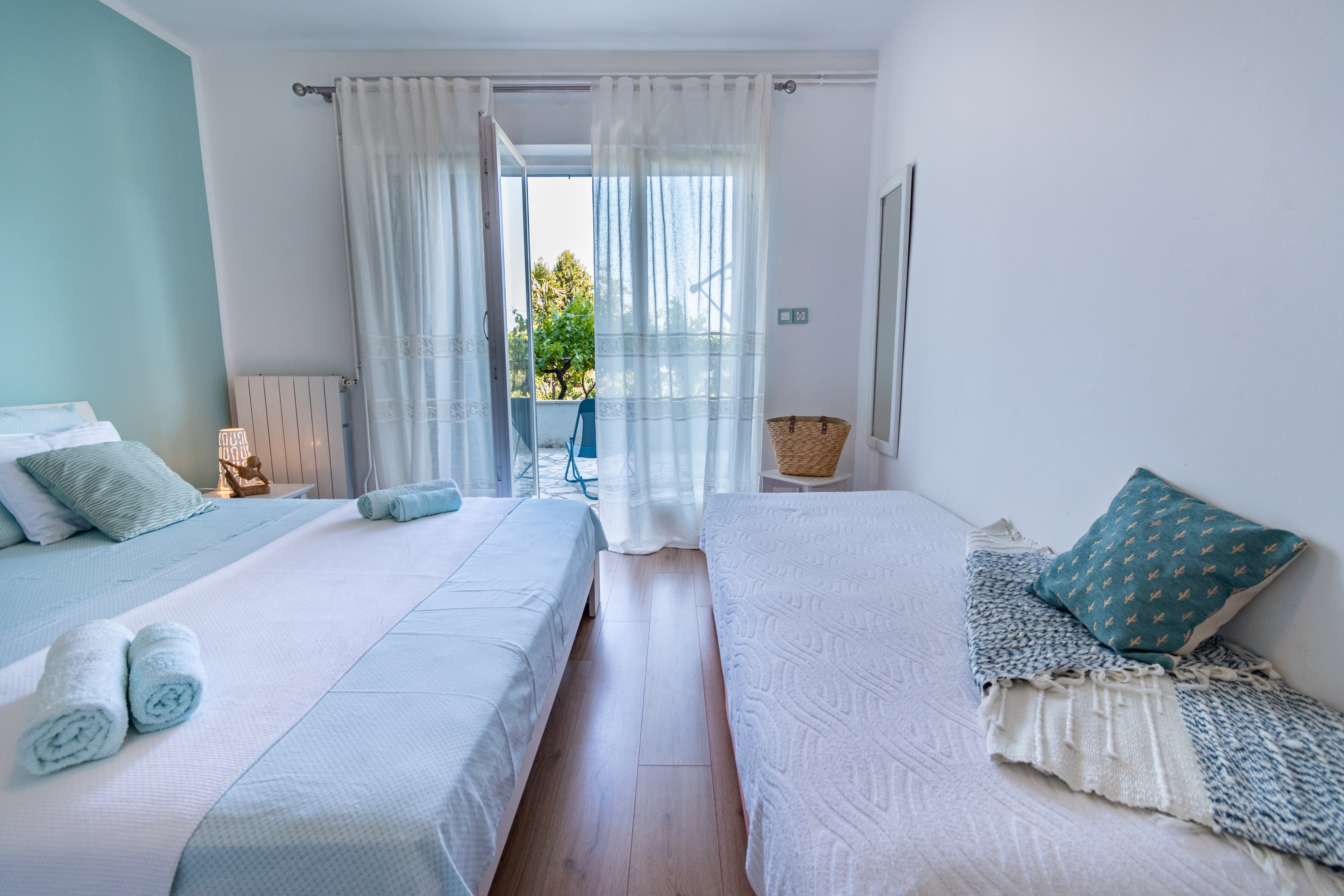 Three bedroom apartment with terrace and sea view Lovran, Opatija  A-a