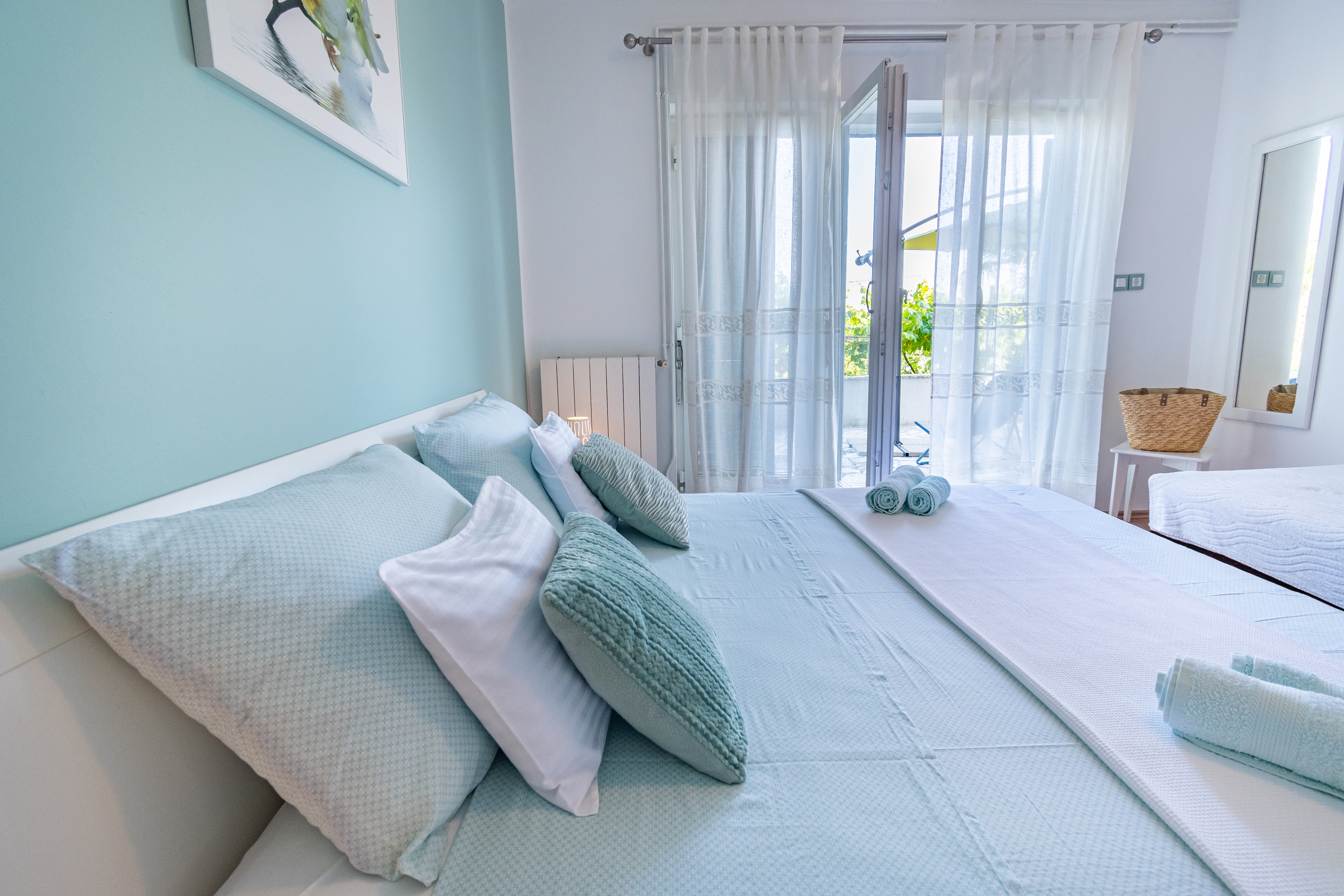 Three bedroom apartment with terrace and sea view Lovran, Opatija  A-a