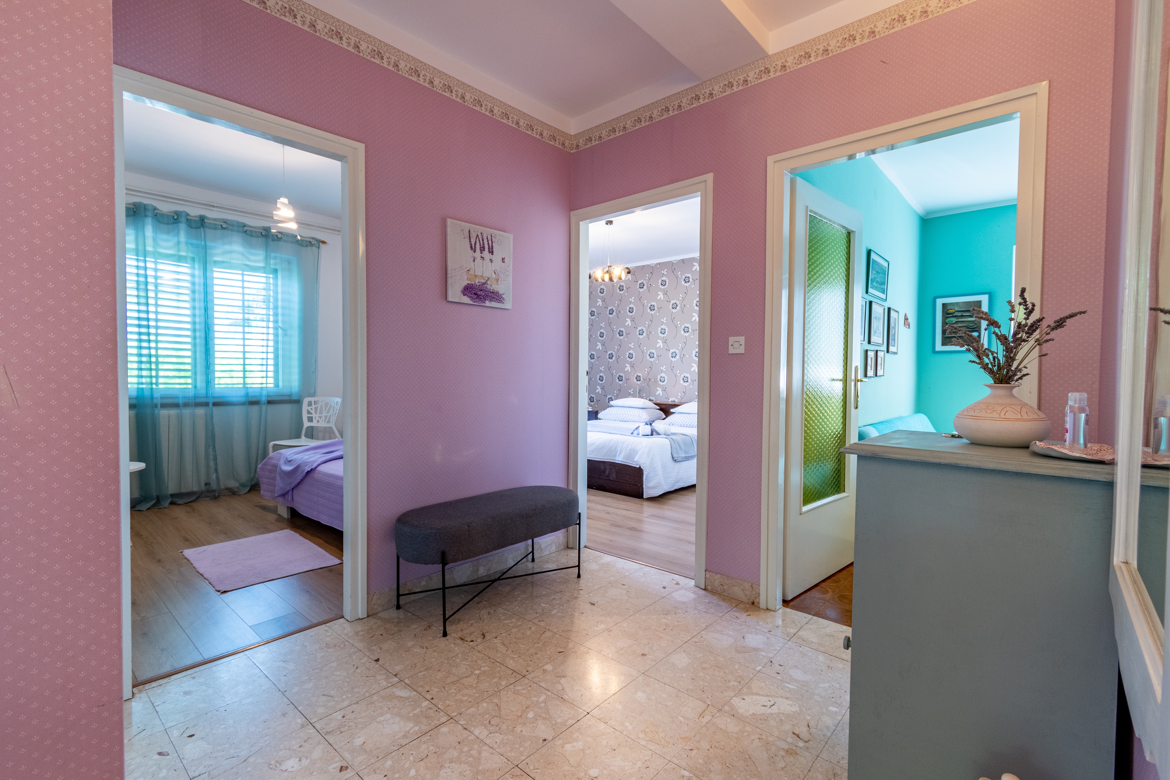 Three bedroom apartment with terrace and sea view Lovran, Opatija  A-a