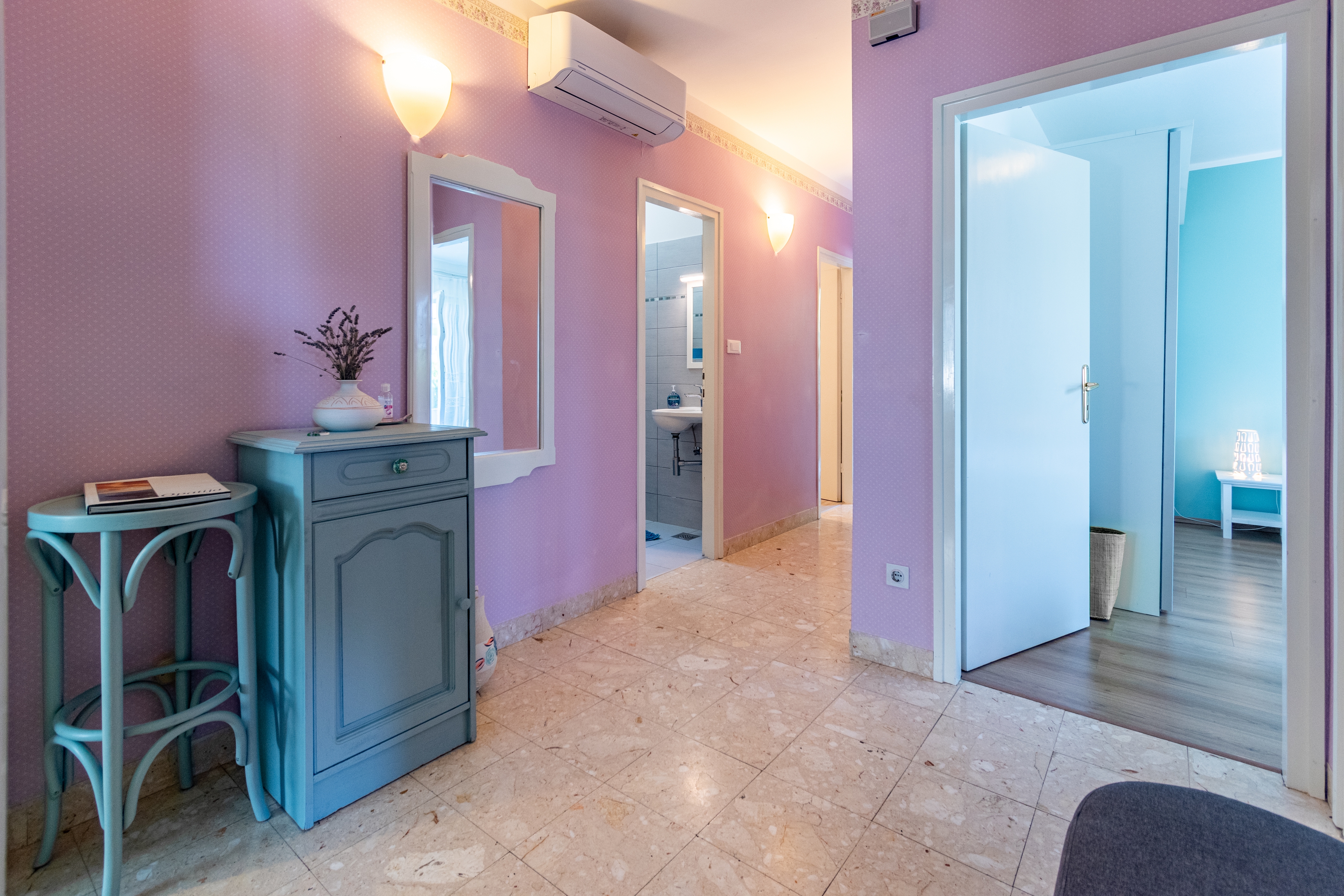 Three bedroom apartment with terrace and sea view Lovran, Opatija  A-a