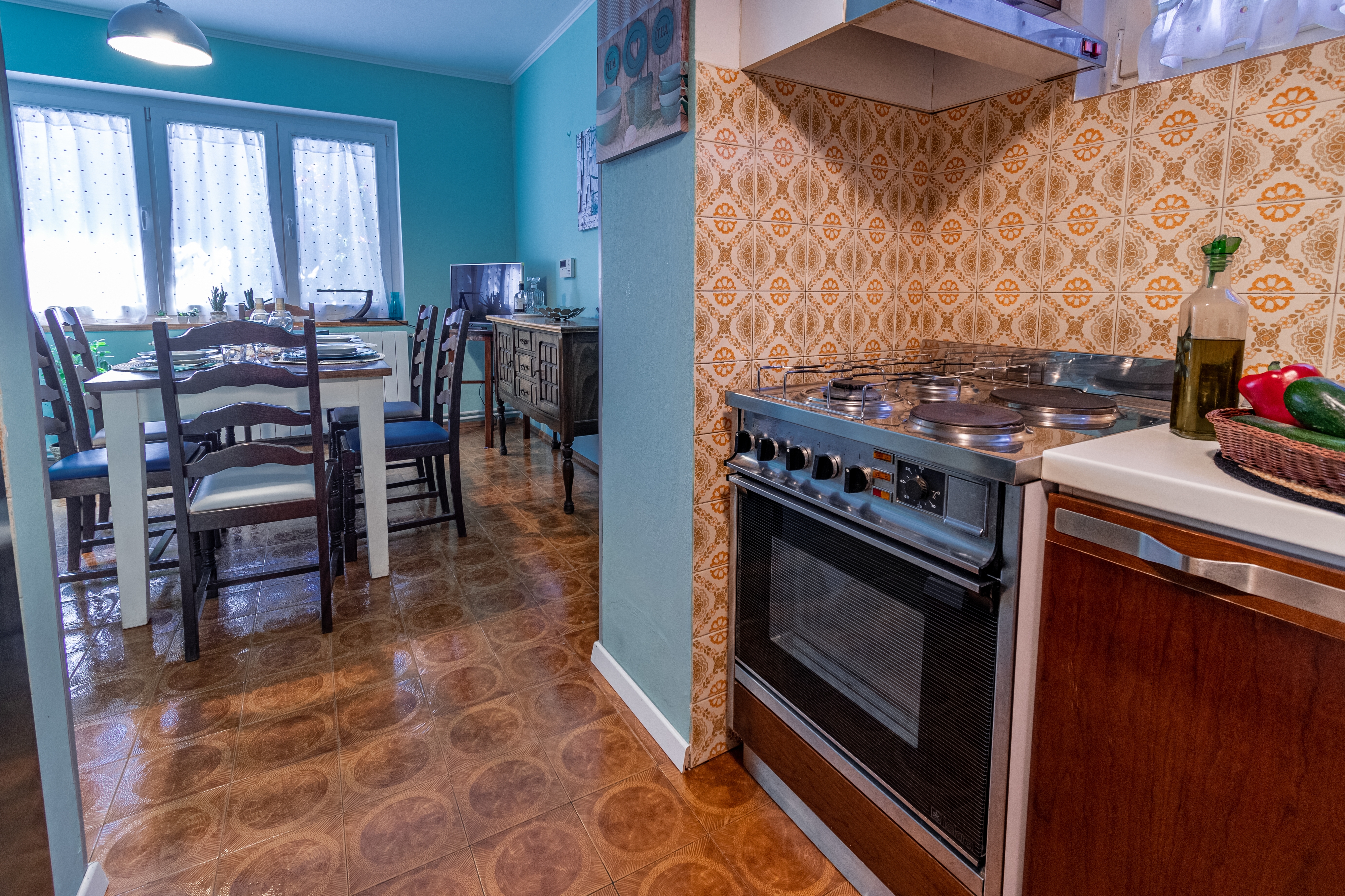 Three bedroom apartment with terrace and sea view Lovran, Opatija  A-a