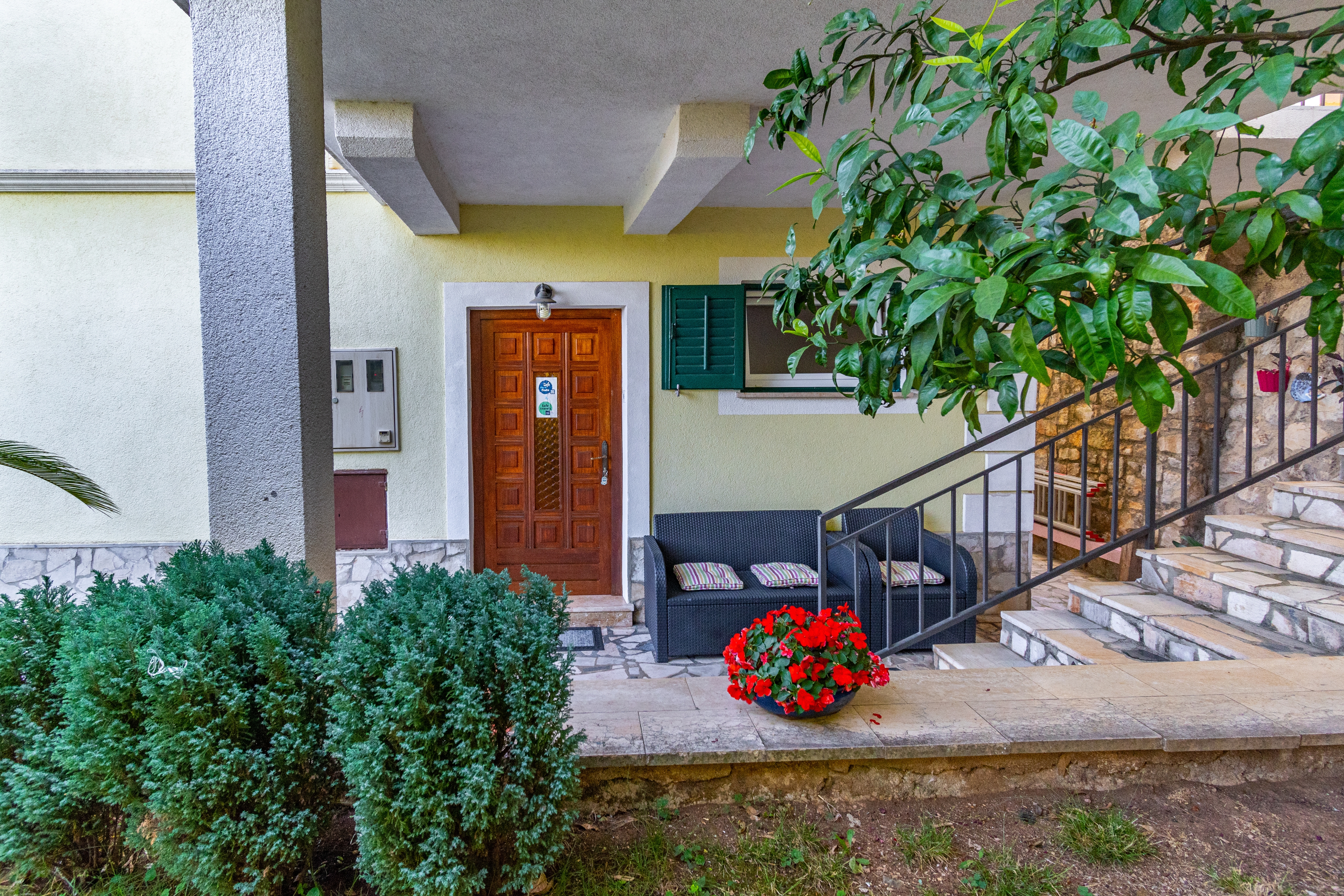 Three bedroom apartment with terrace and sea view Lovran, Opatija  A-a