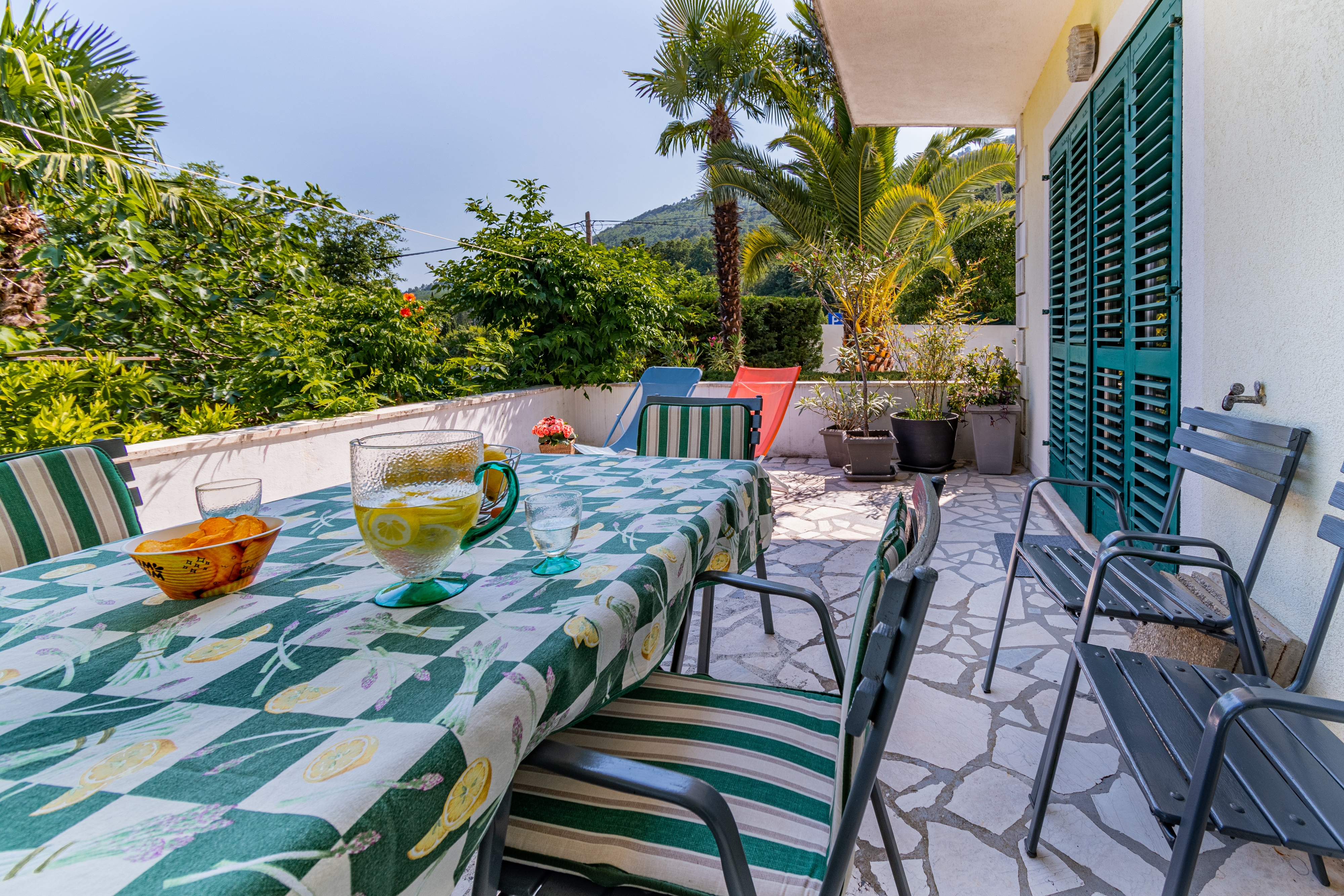 Three bedroom apartment with terrace and sea view Lovran, Opatija  A-a