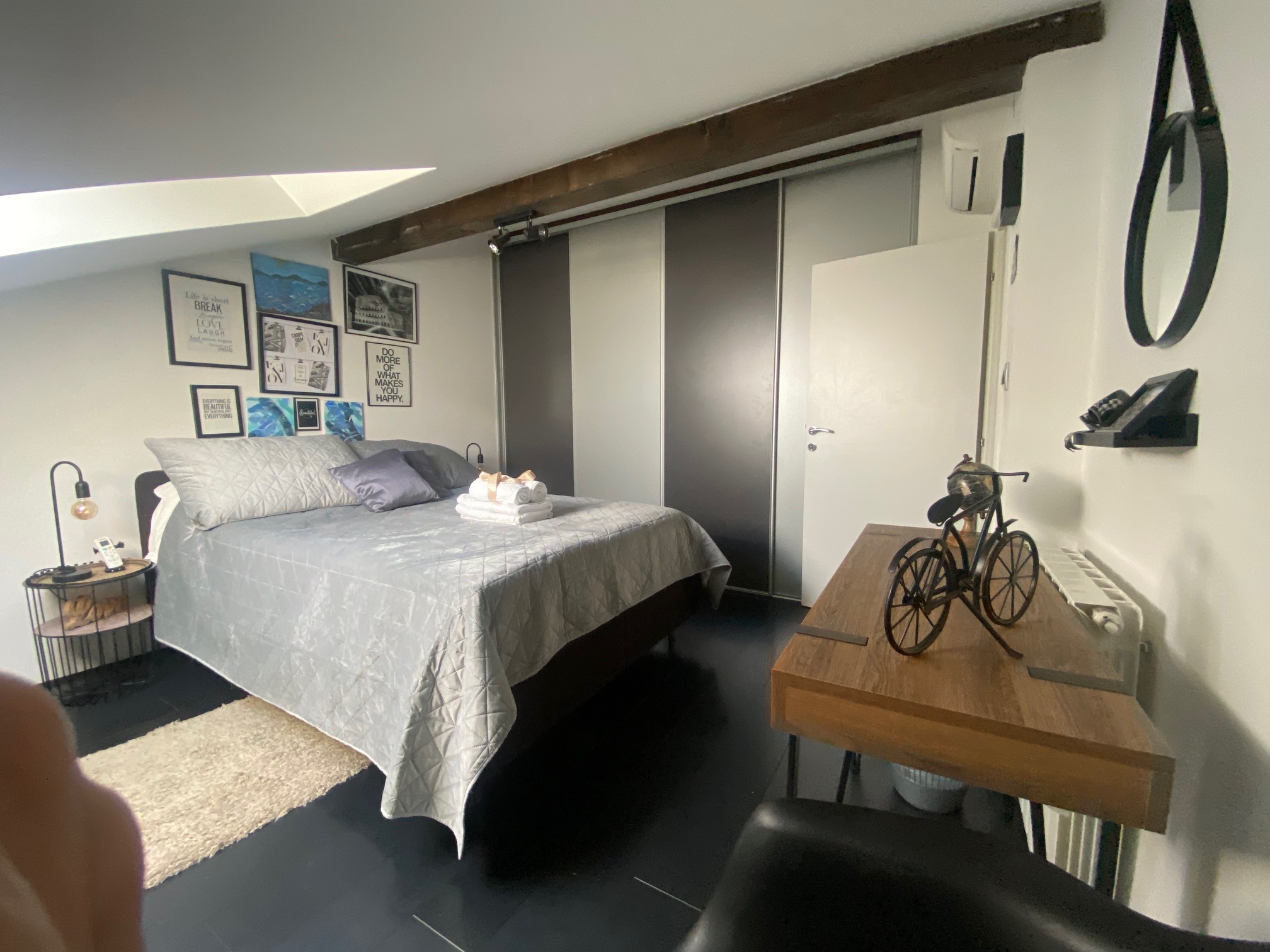 Three bedroom apartment with balcony and sea view Lovran, Opatija  A-a