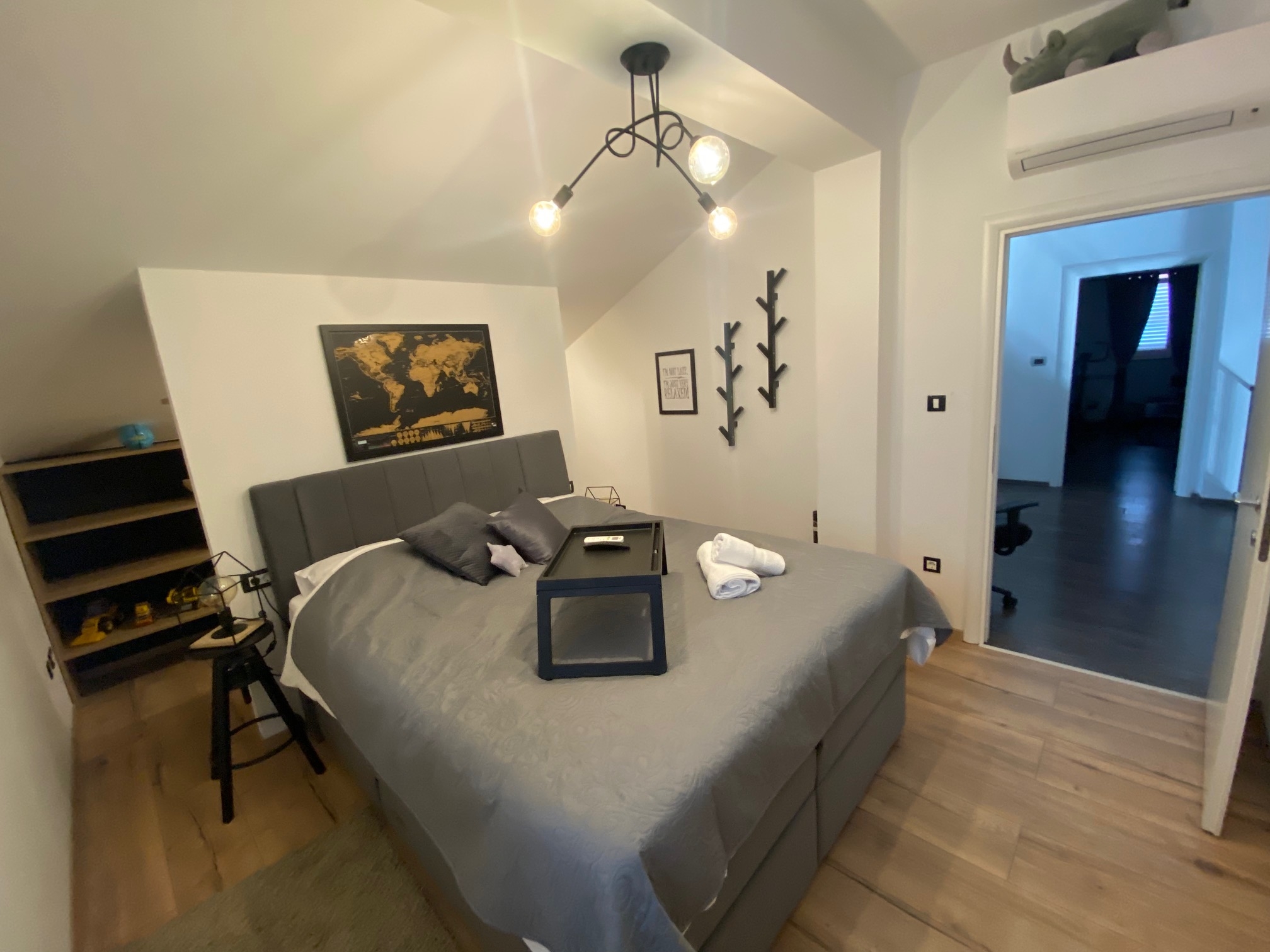 Three bedroom apartment with balcony and sea view Lovran, Opatija  A-a