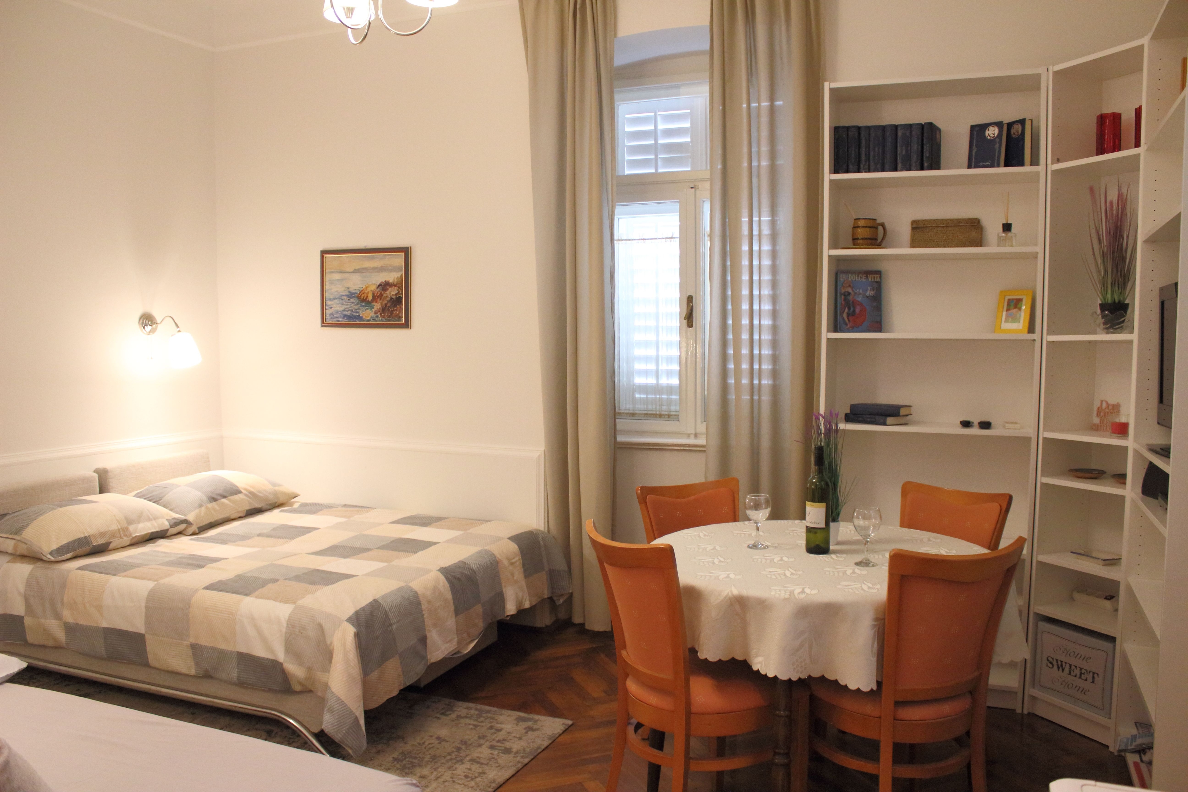 Studio flat with air-conditioning Lovran, Opatija (AS-7856-a)