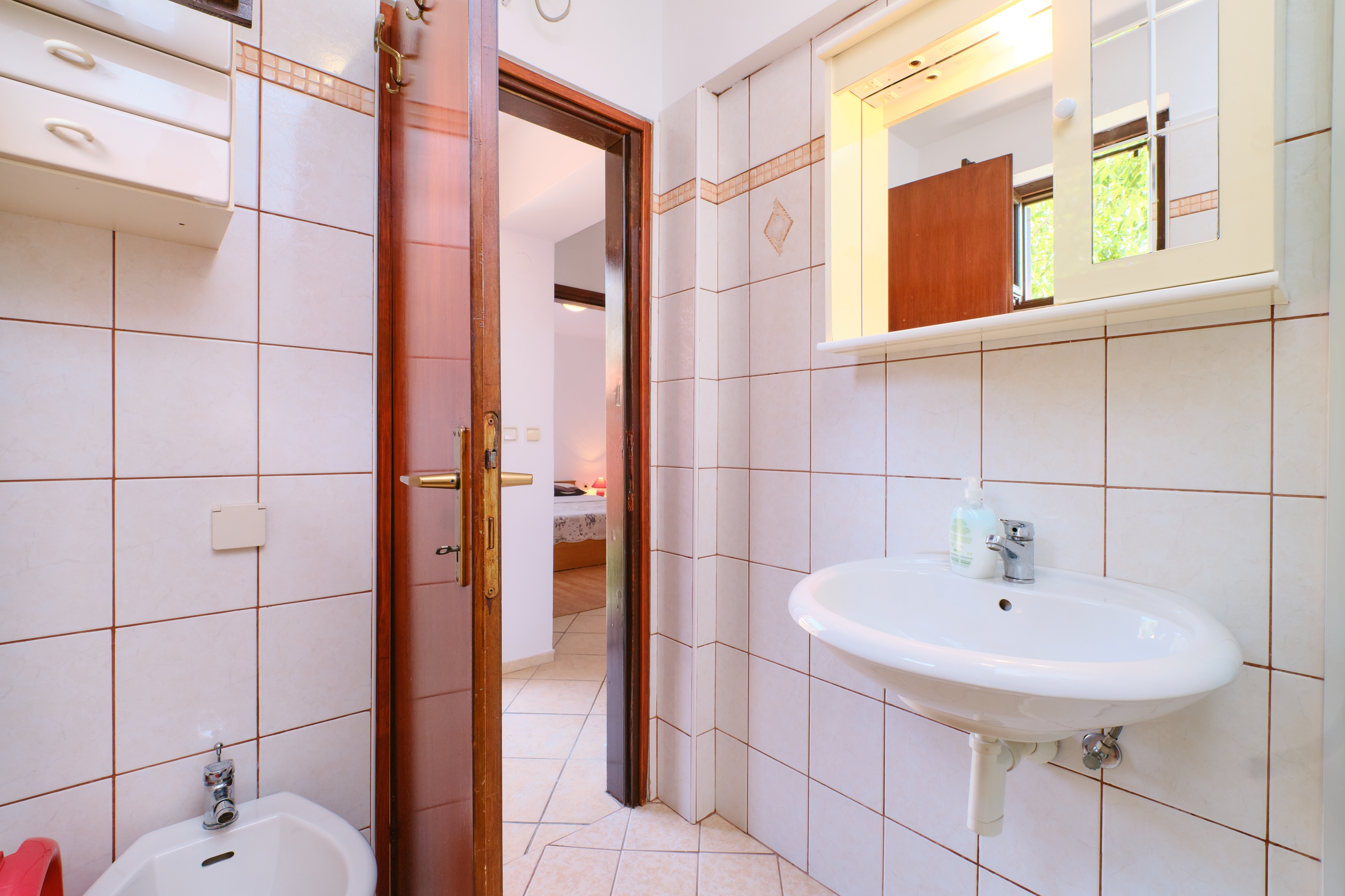 One bedroom apartment with terrace Ćunski, Lošinj  A-c