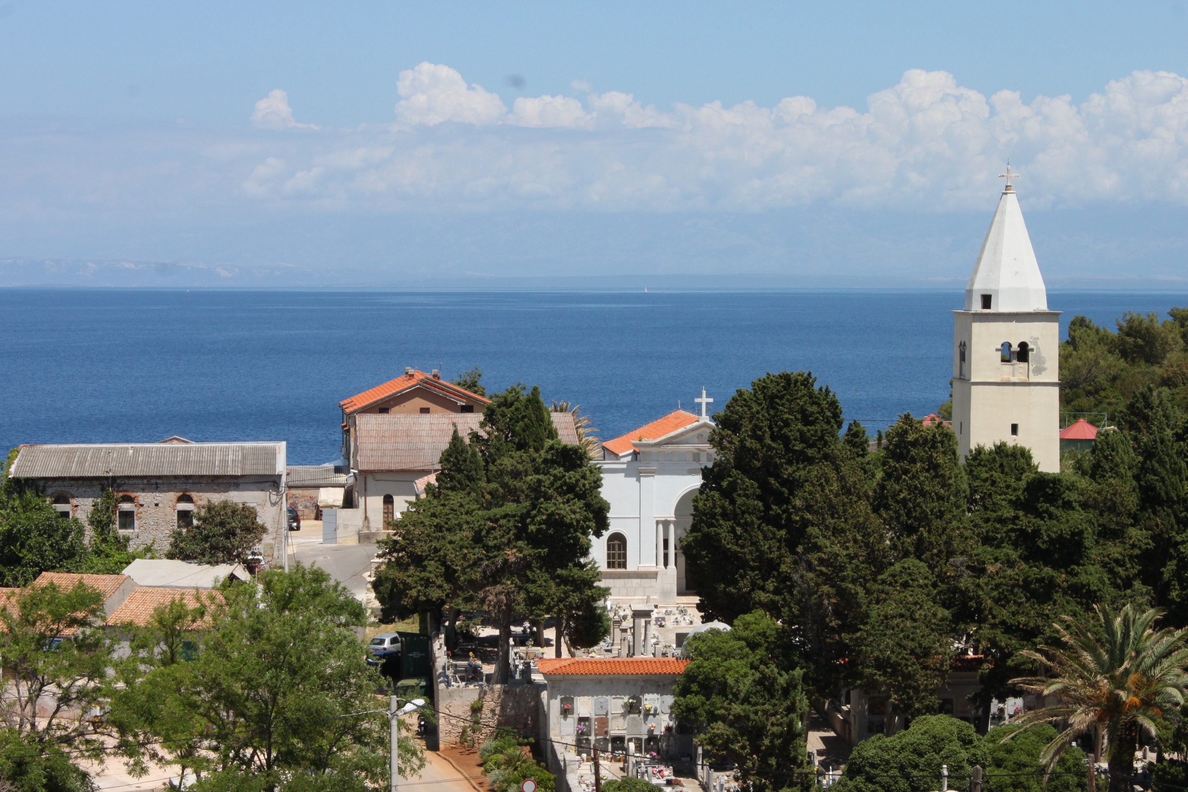 One bedroom apartment with balcony and sea view Mali Lošinj, Lošinj  A-b