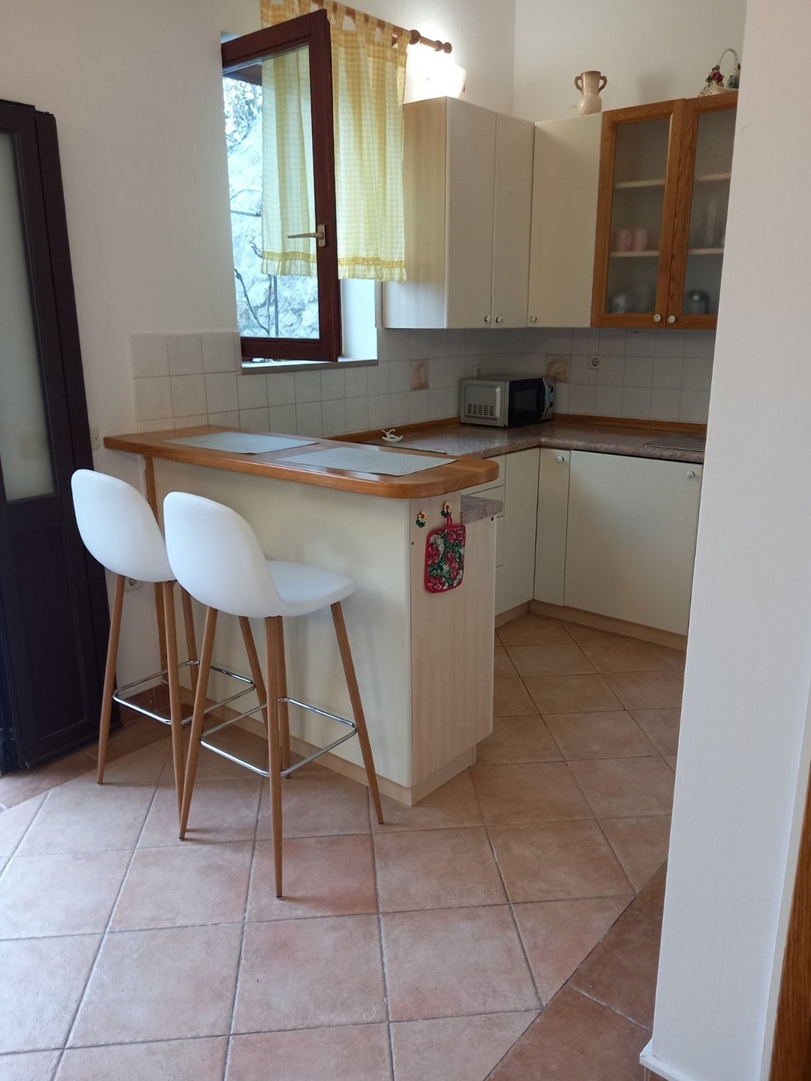 Studio flat with terrace and sea view Mali Lošinj, Lošinj (AS-7879-a)