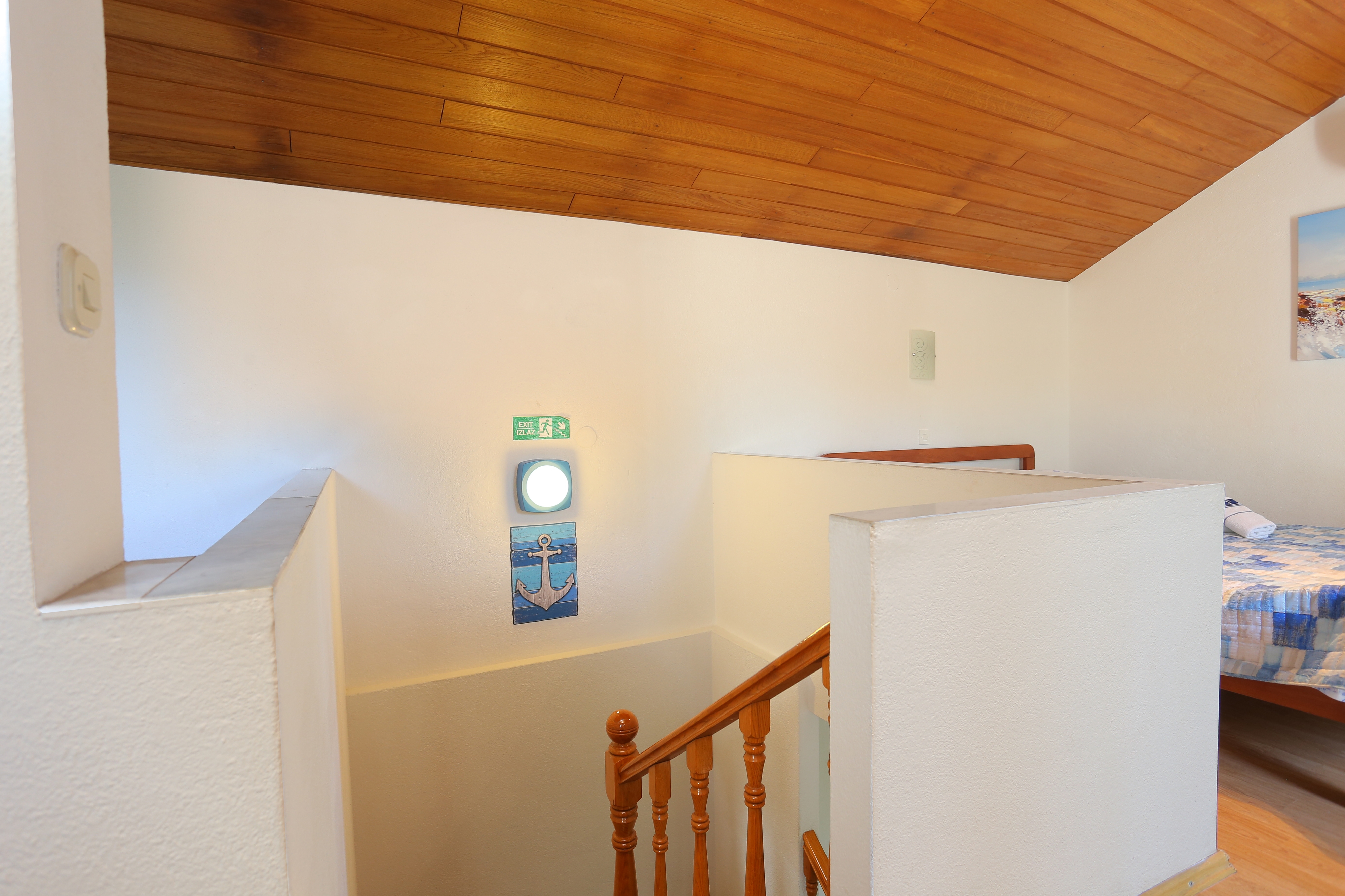 One bedroom house with terrace and sea view Brela, Makarska  K