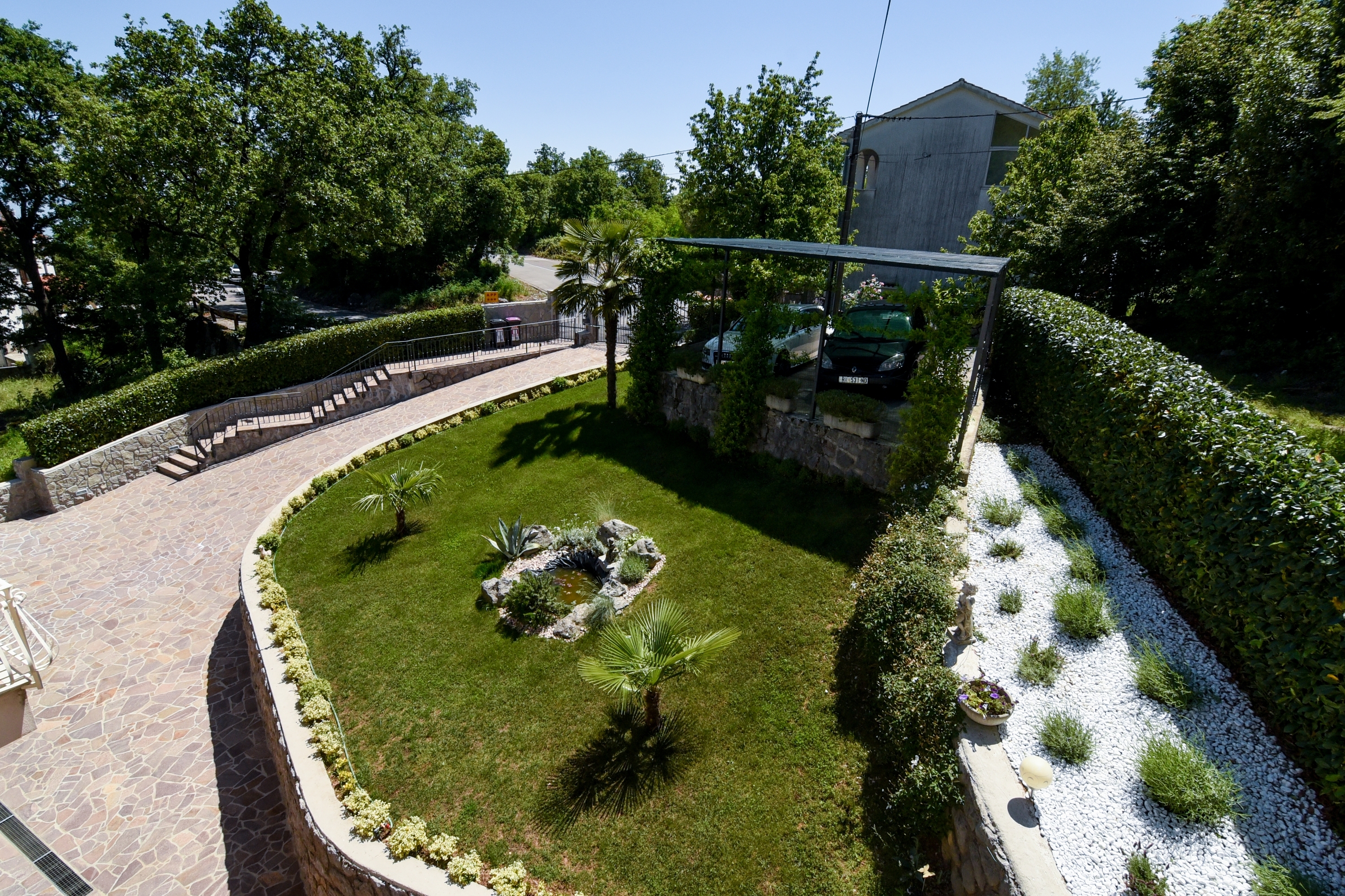 One bedroom apartment with terrace Ičići, Opatija  A-b