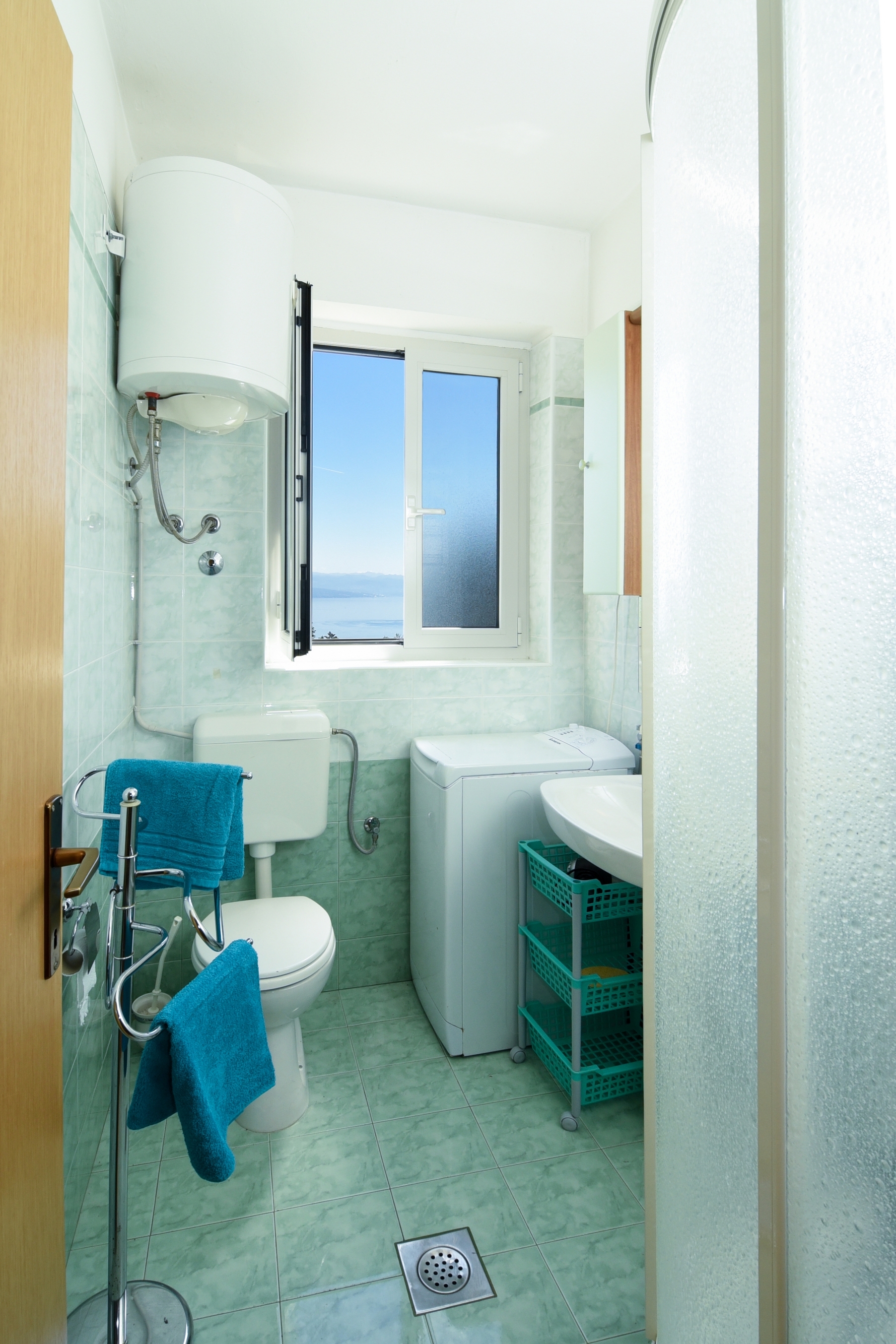 Studio flat with terrace and sea view Ičići, Opatija  AS-a