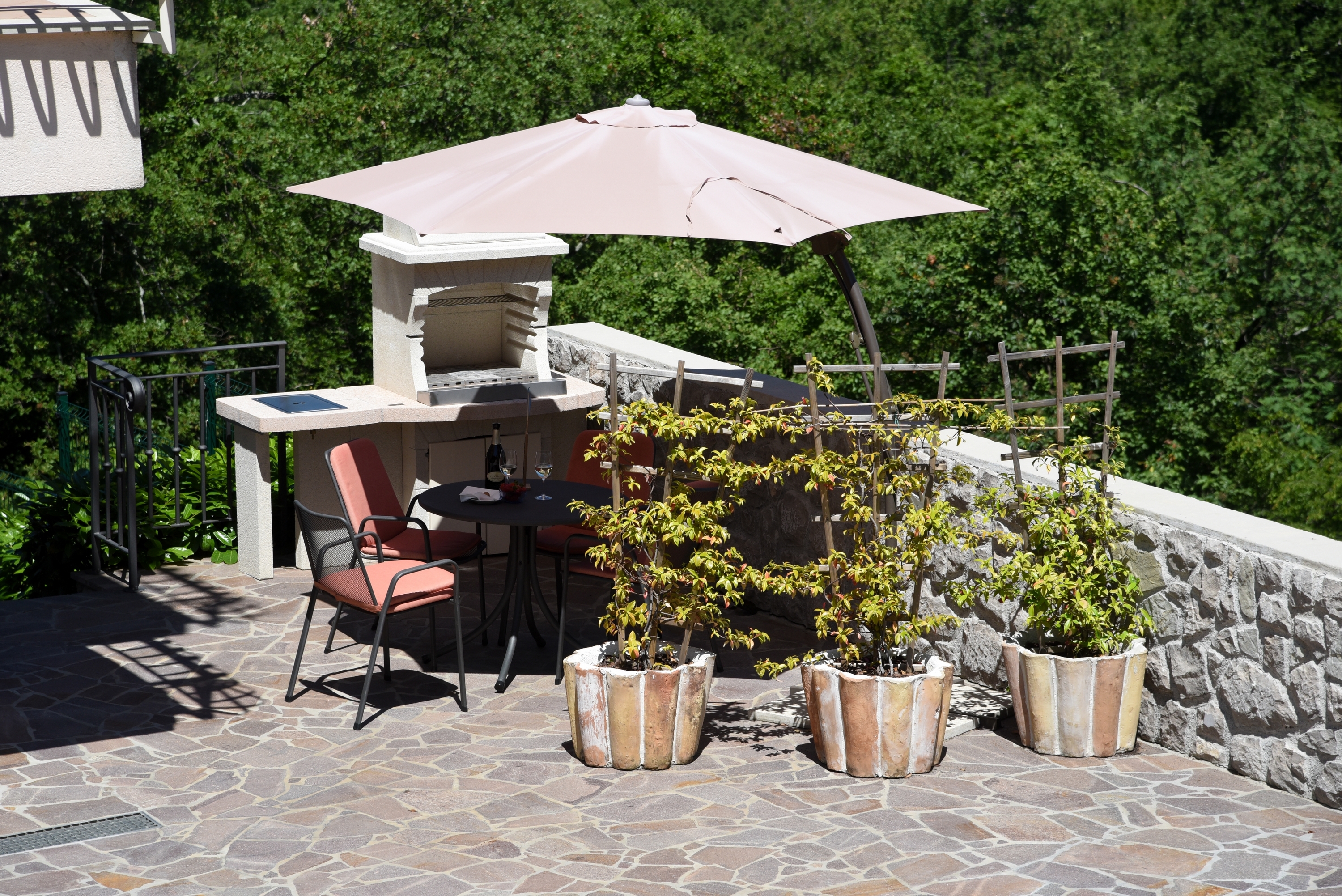 Studio flat with terrace and sea view Ičići, Opatija  AS-a