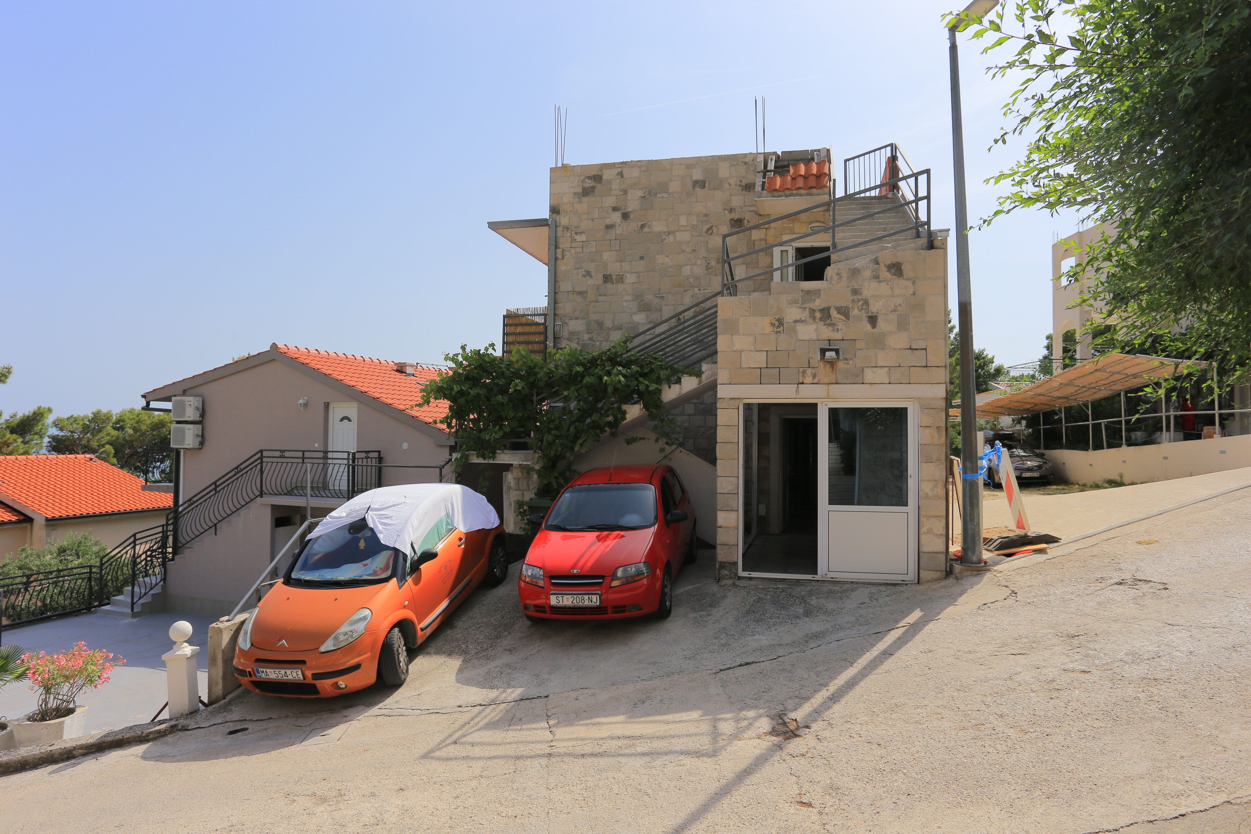 Ferienwohnung im Ort Brela Makarska Kapazität 4 2