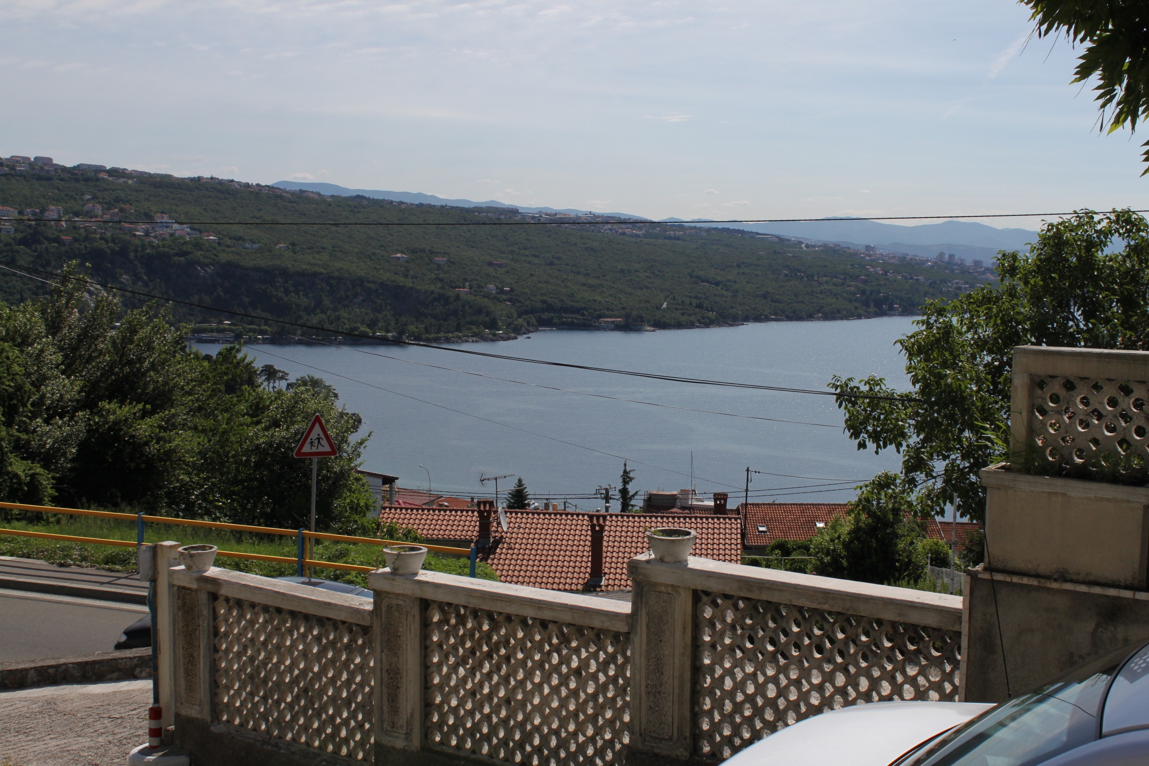 One bedroom apartment with terrace and sea view Opatija - Volosko, Opatija  A-a