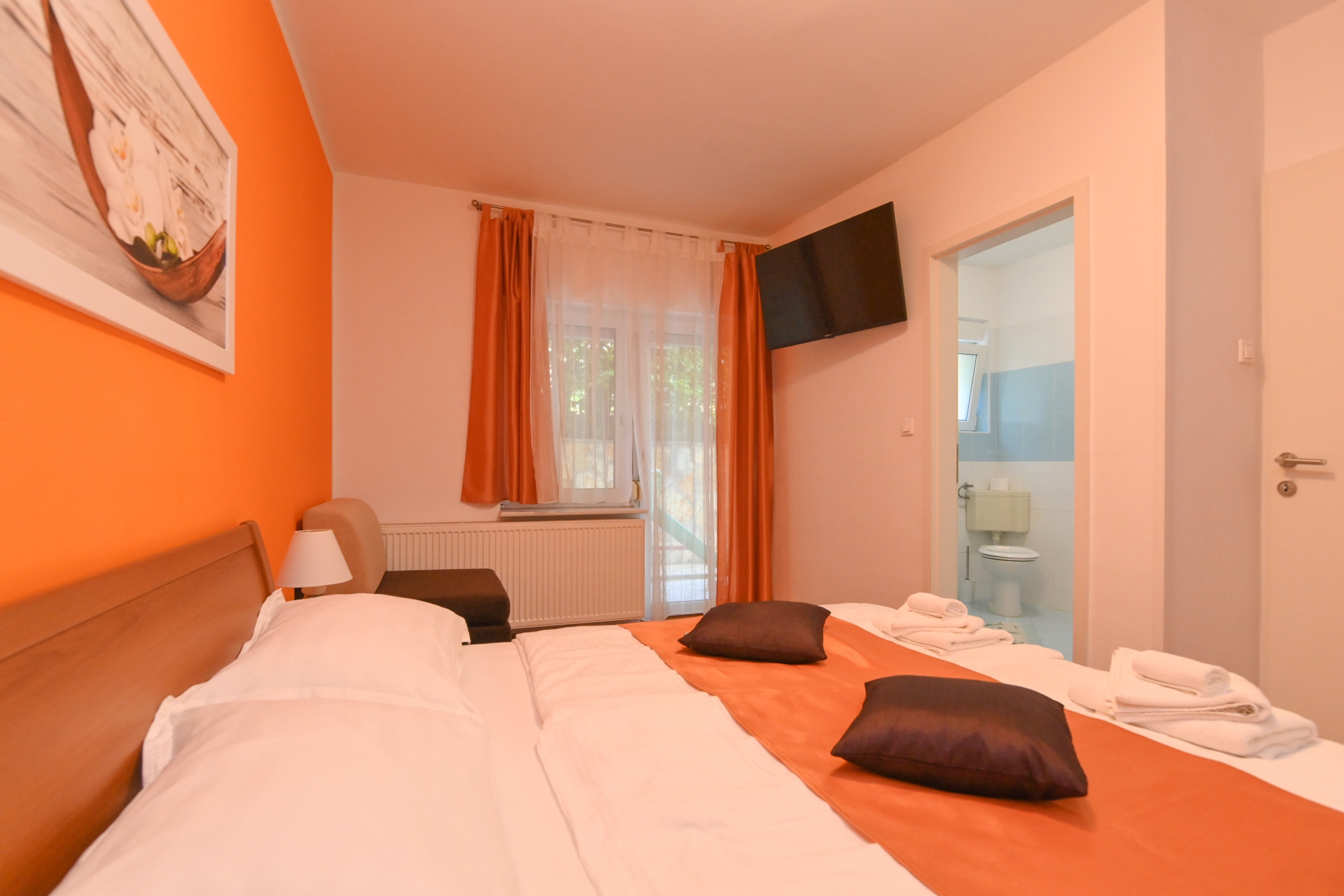 Two bedroom apartment with terrace and sea view Opatija  A-a