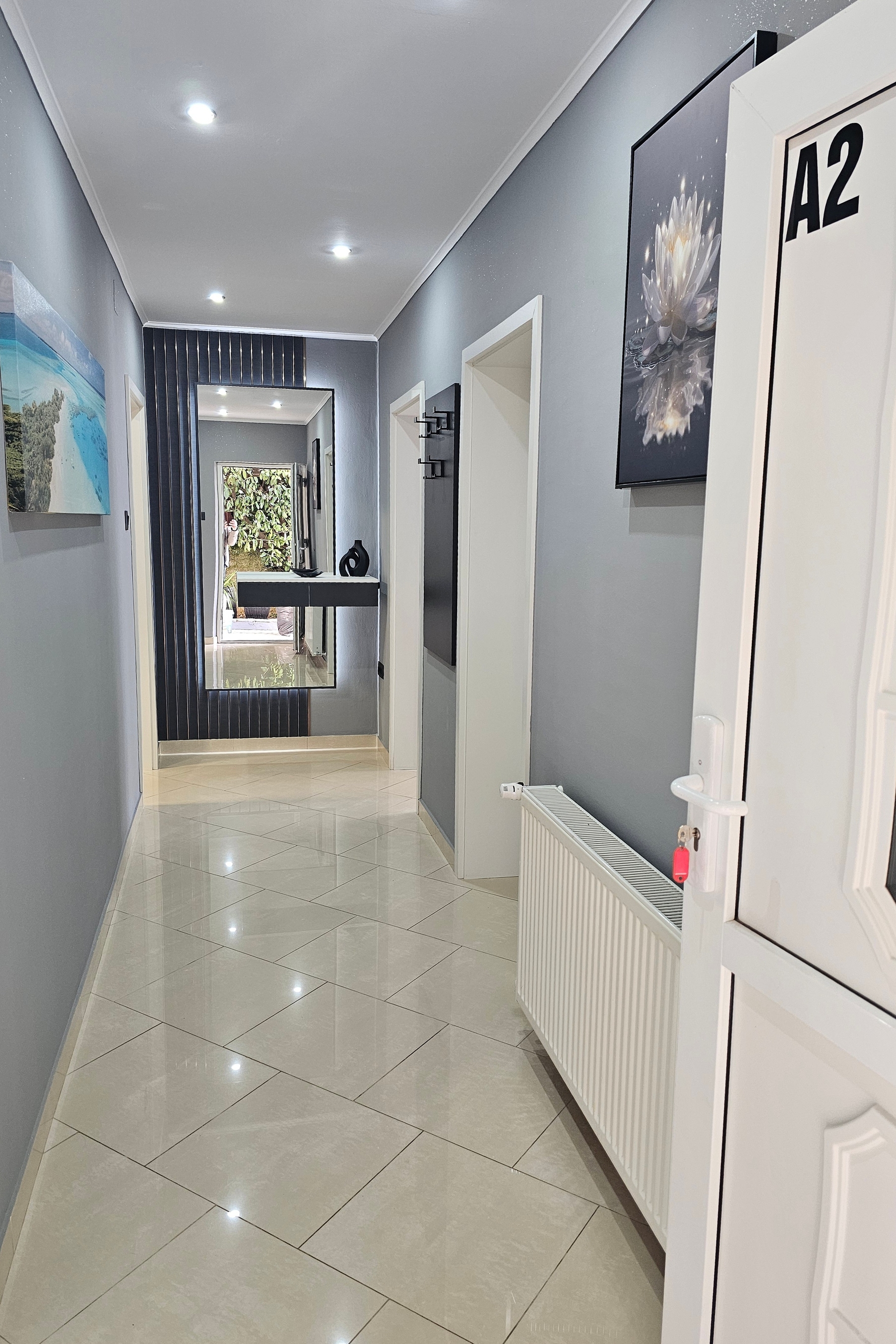 Two bedroom apartment with terrace and sea view Opatija  A-a