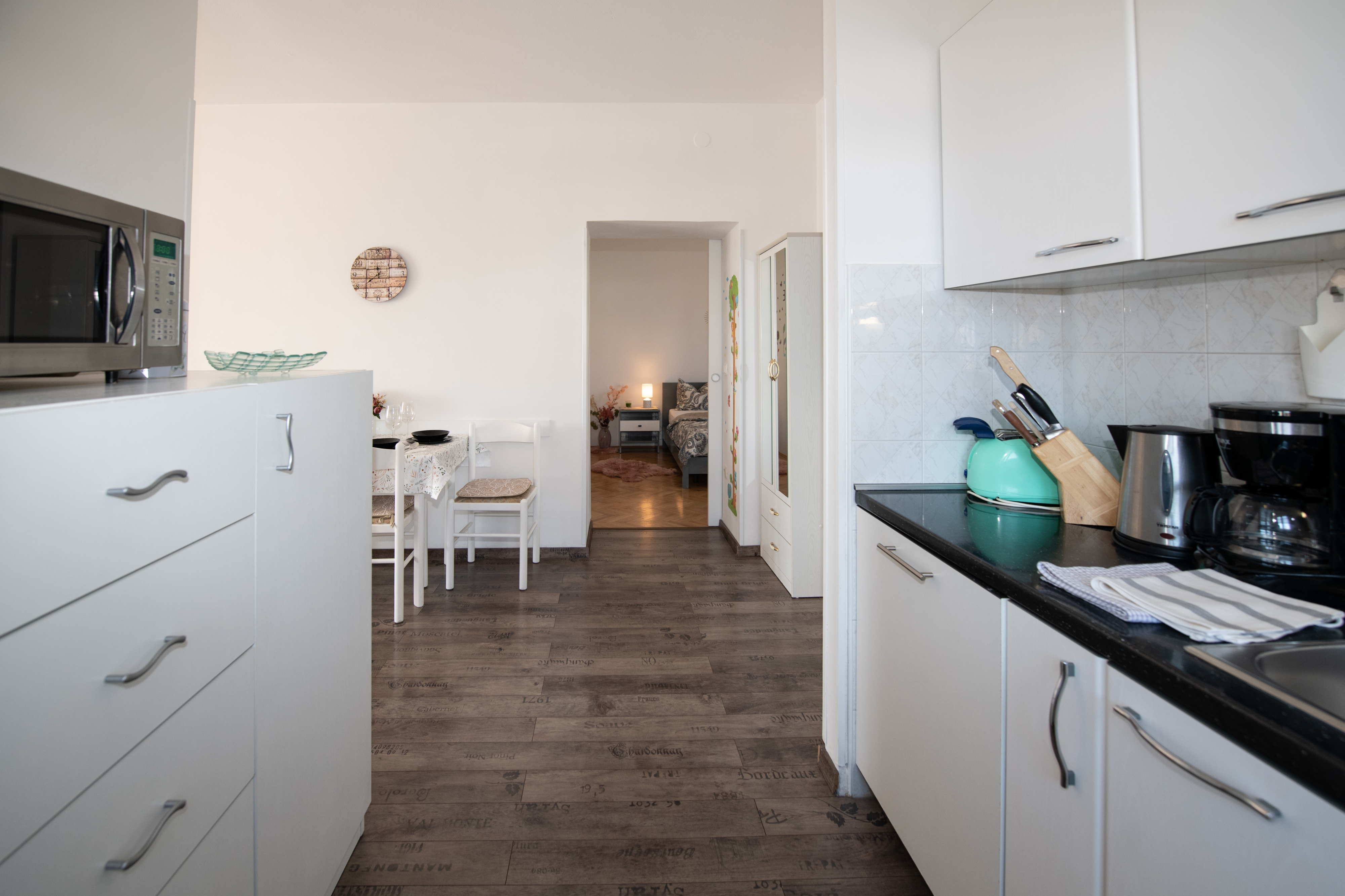 One bedroom apartment with terrace and sea view Ika, Opatija  A-b