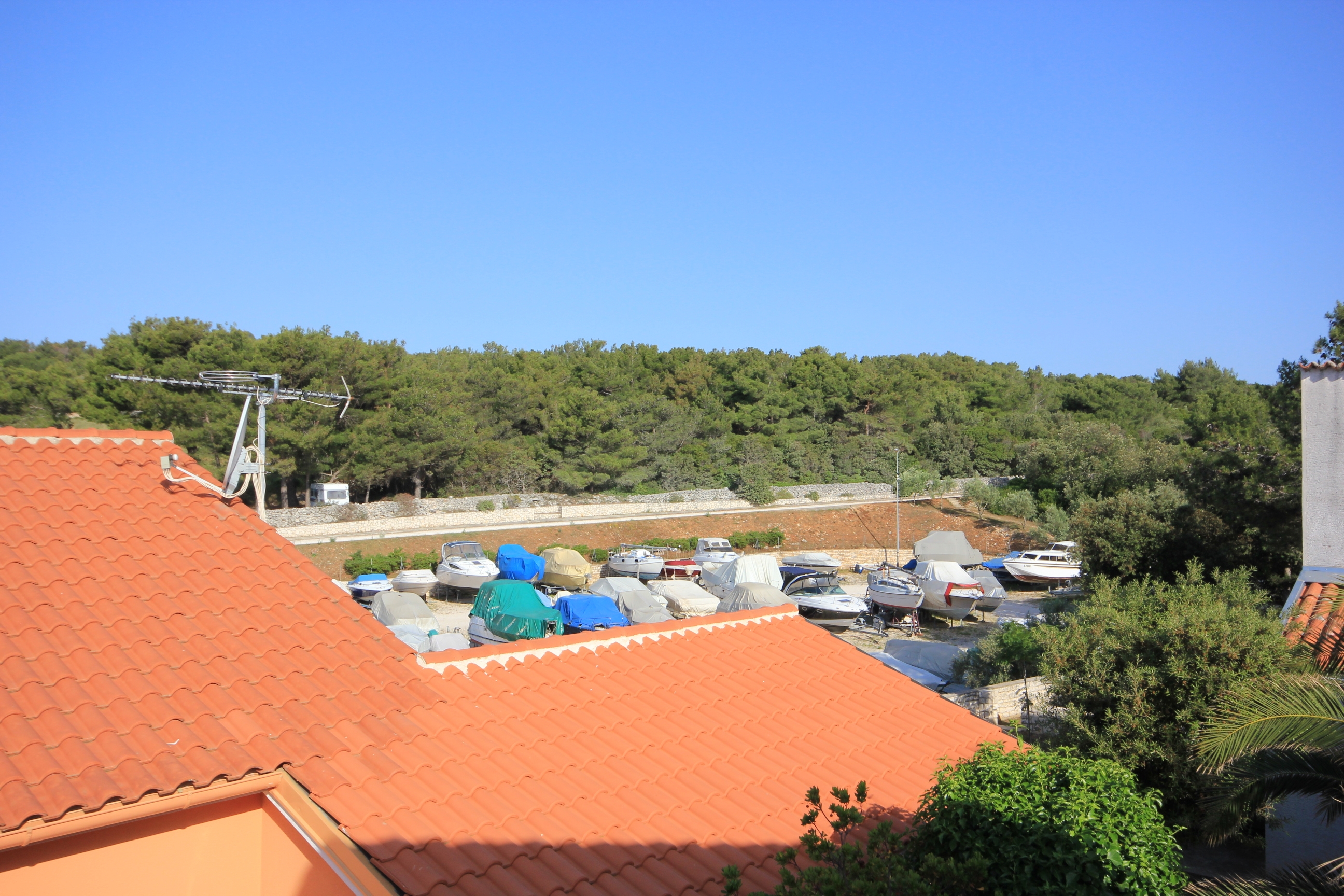 One bedroom apartment with terrace Artatore, Lošinj  A-b