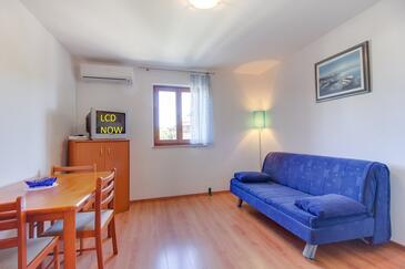 Mali Lošinj, Living room in the apartment, air condition available and WiFi.