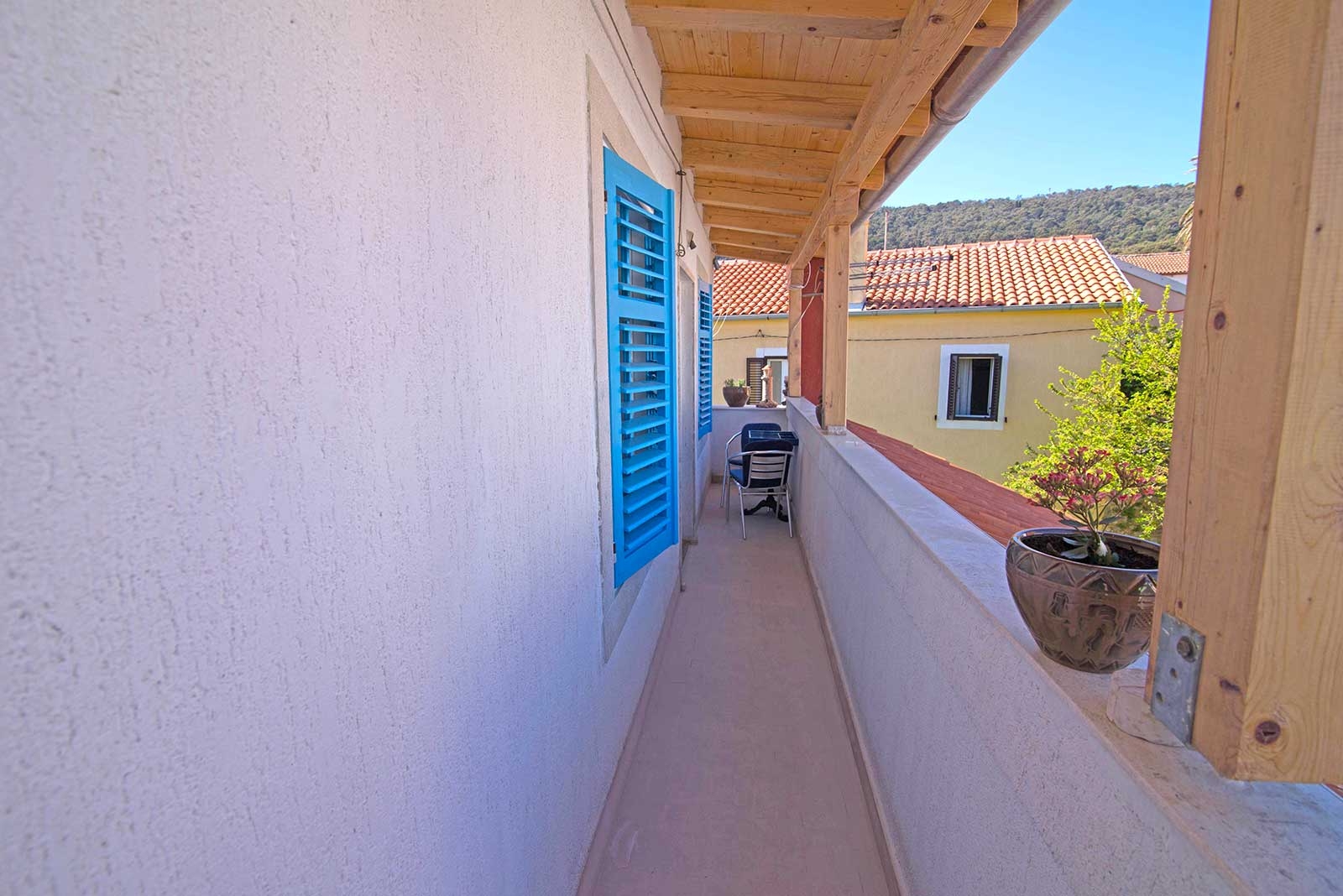 One bedroom apartment with balcony Veli Lošinj, Lošinj  A-b