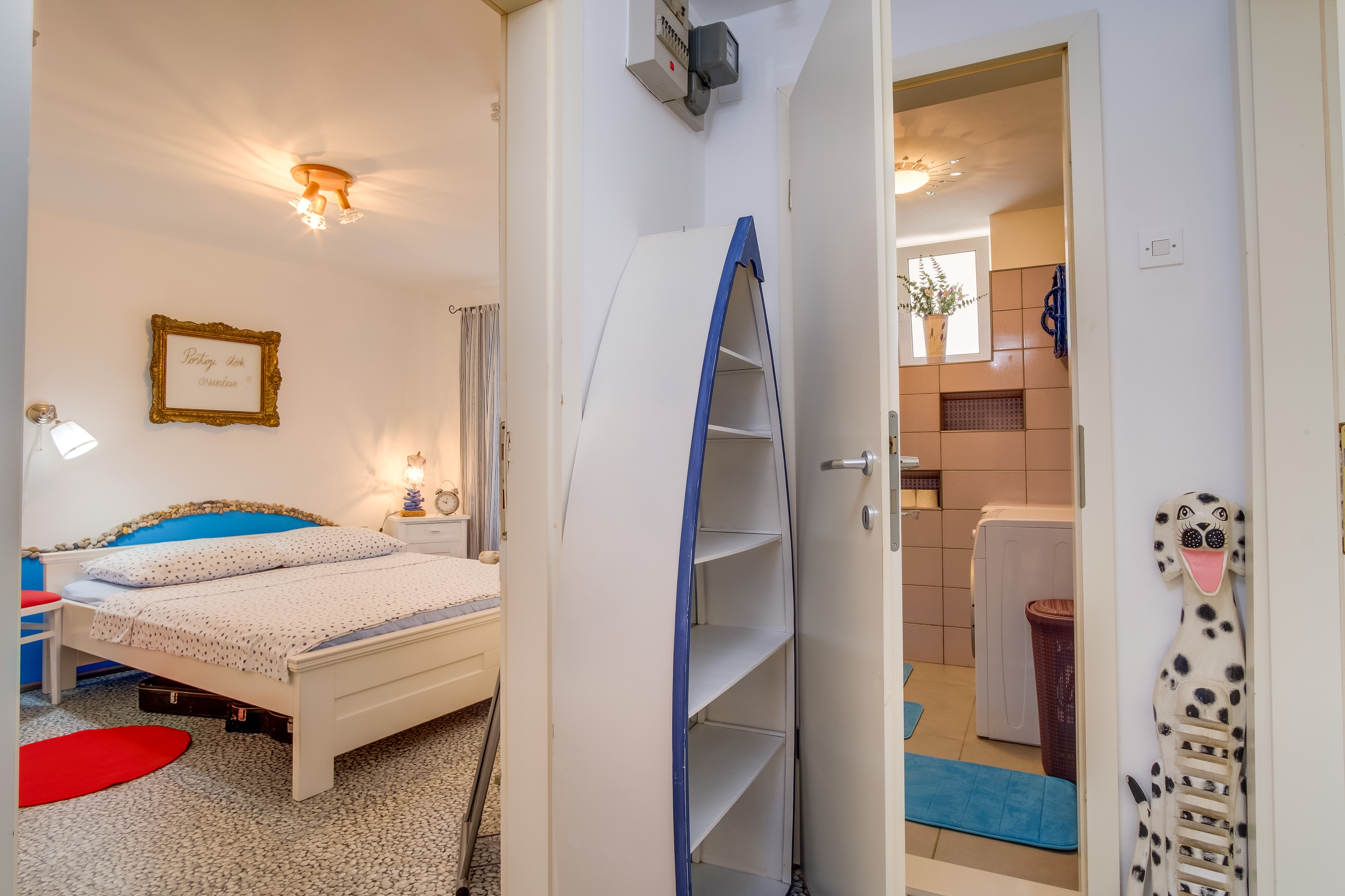 Two bedroom apartment with terrace Veli Lošinj, Lošinj  A-c