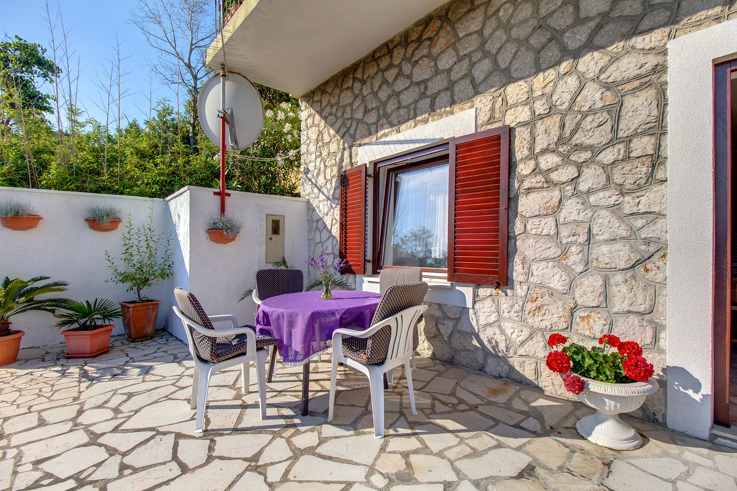 One bedroom apartment with terrace Mali Lošinj, Lošinj (A-7974-a)