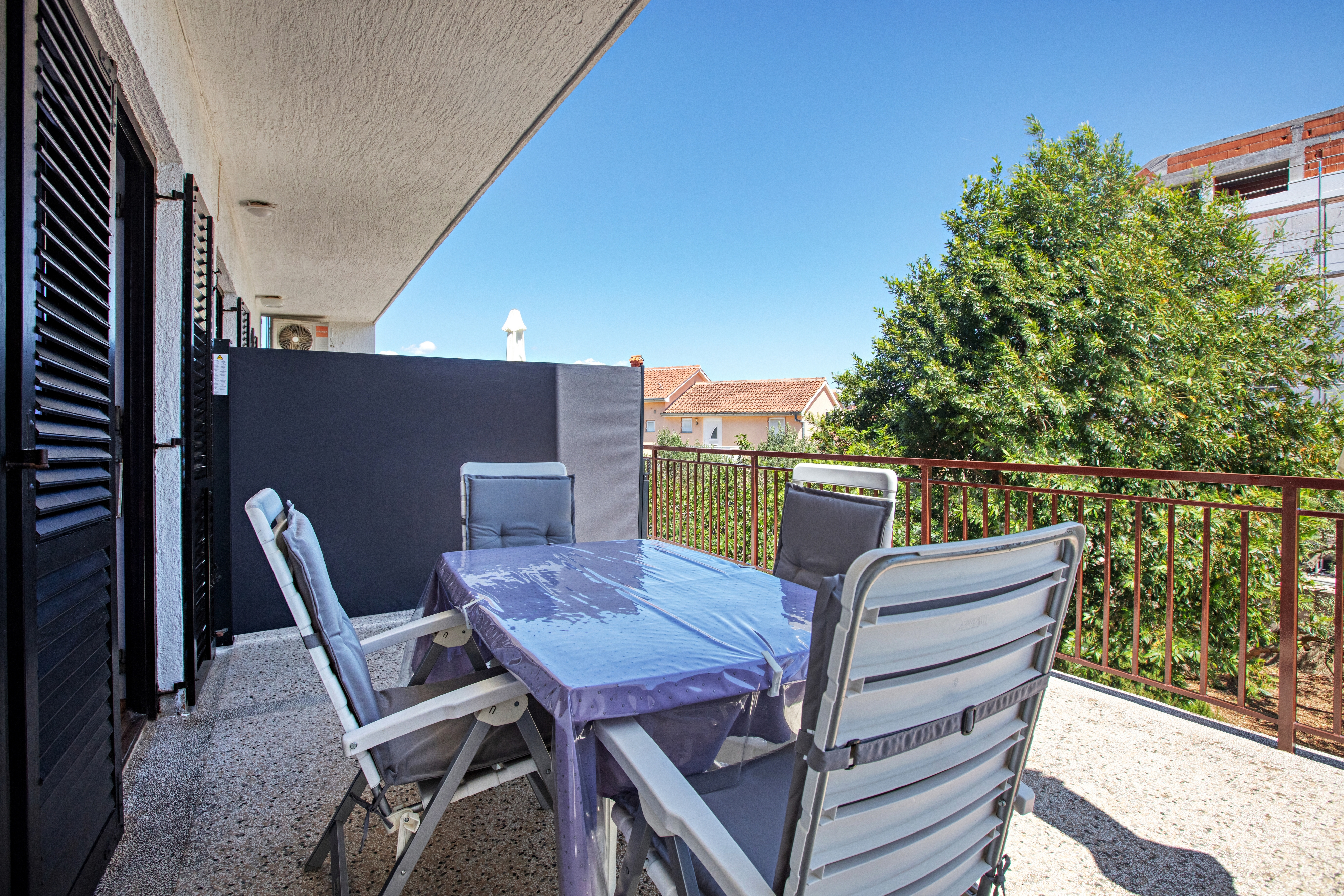 Studio flat with terrace Jezera, Murter  AS-c