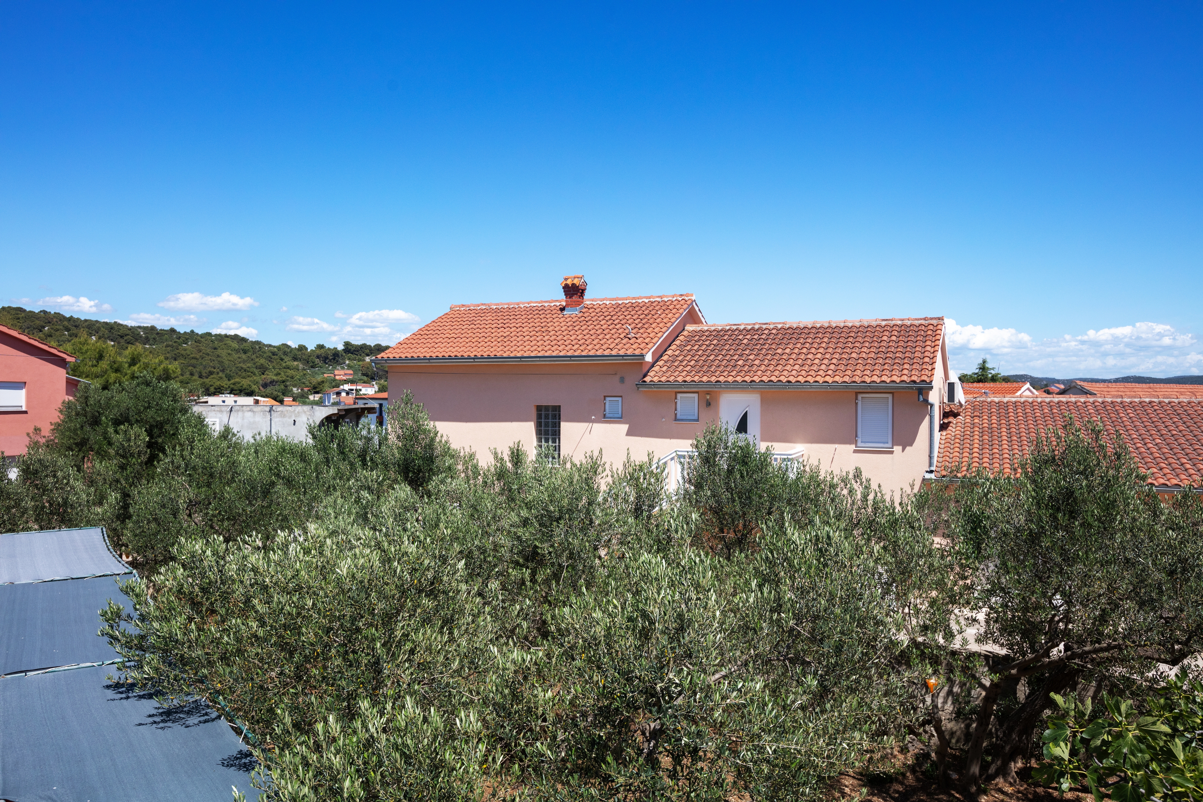 Studio flat with terrace Jezera, Murter  AS-d