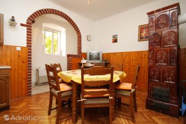 Dining room Mali Lošinj, Dining room in the apartment, WIFI.