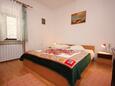 Ložnice Cres, Ložnice v ubytování typu studio-apartment, s klimatizací a WiFi.