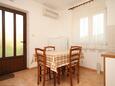 Sala da pranzo Cres, Sala da pranzo nell'alloggi del tipo apartment, condizionatore disponibile, animali domestici ammessi e WiFi.