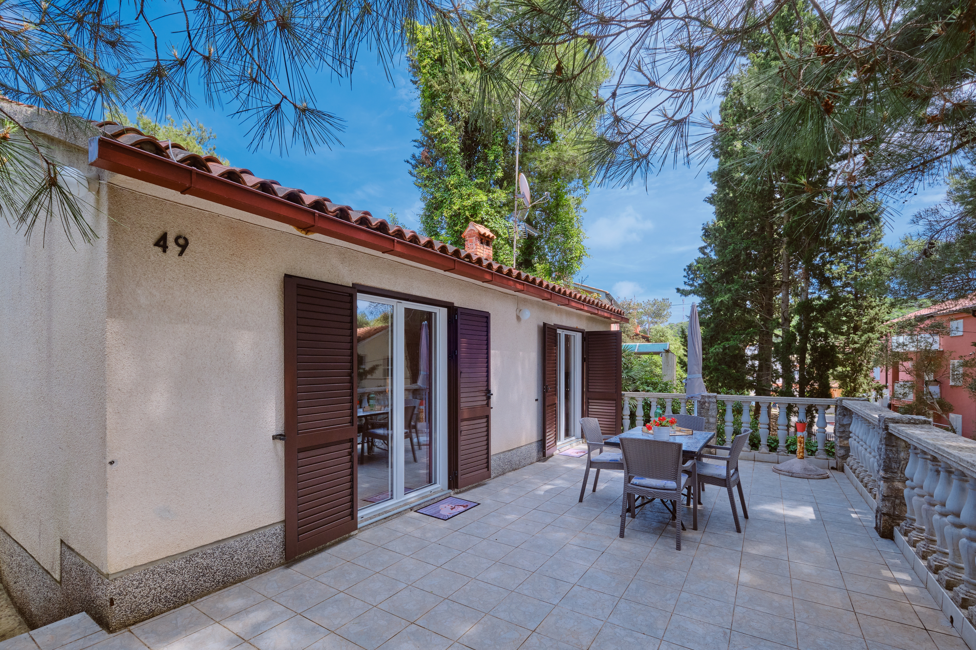 Two bedroom house with terrace Artatore, Lošinj  K