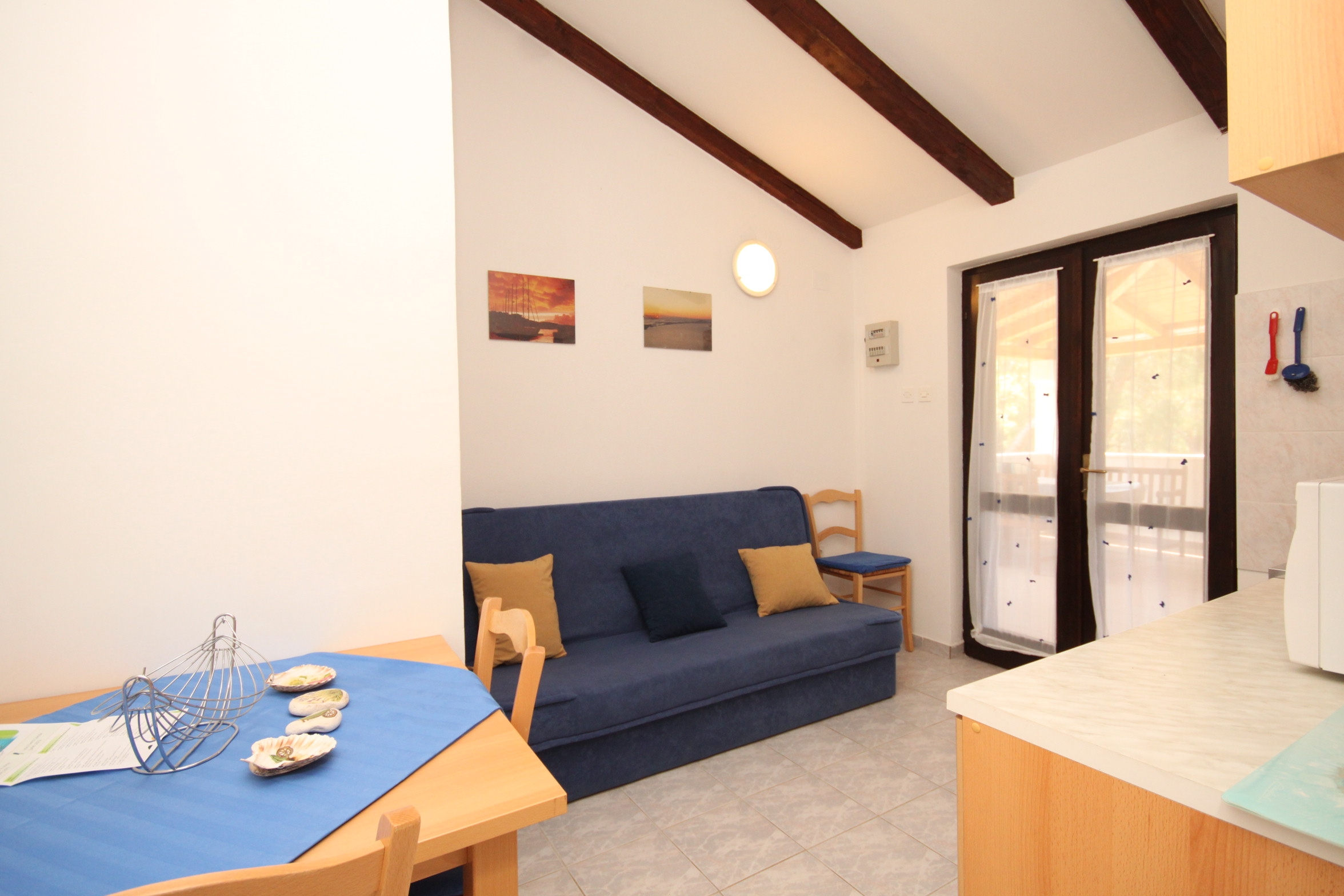 One bedroom apartment with air-conditioning Artatore, Lošinj  A-a