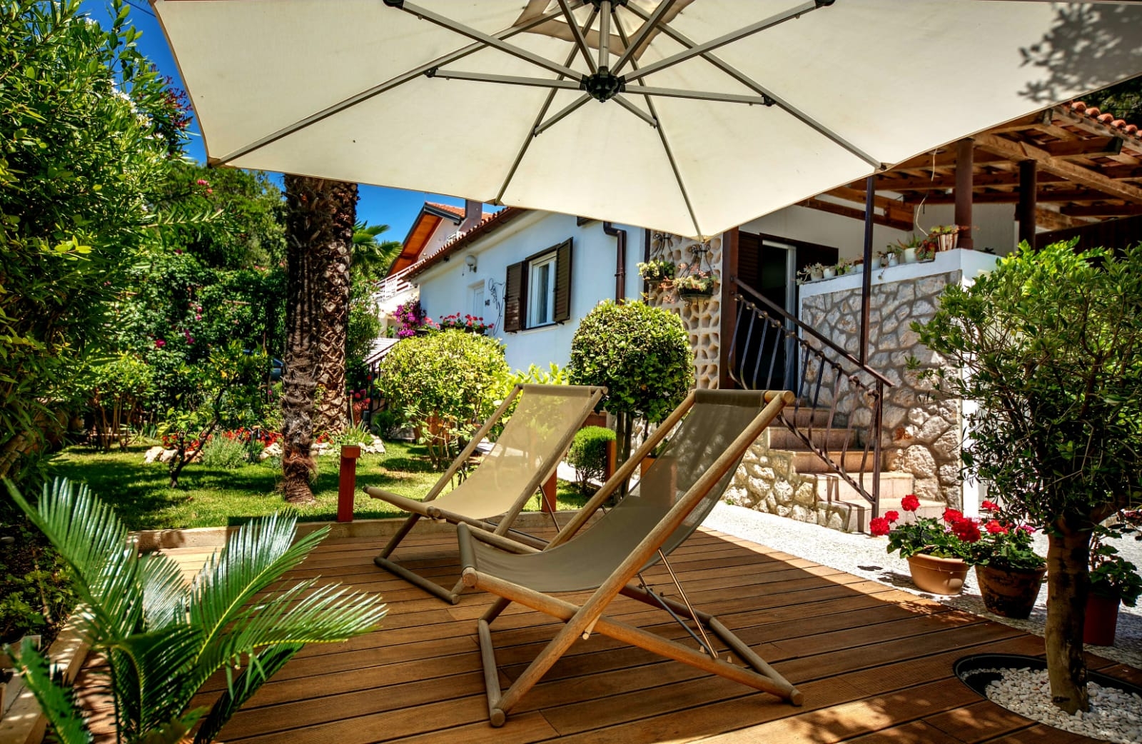 One bedroom apartment with terrace Artatore, Lošinj (A-8020-a)