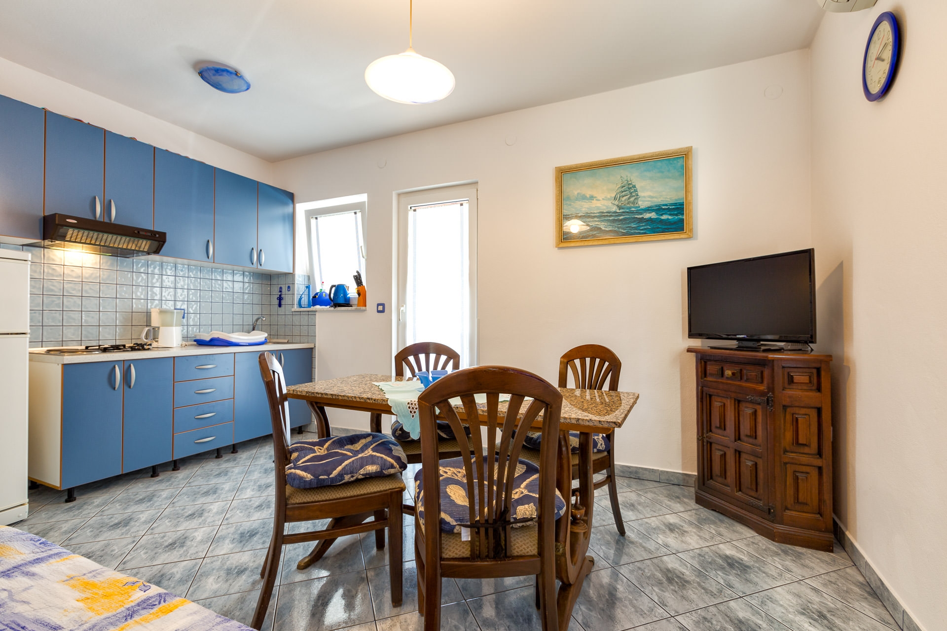 One bedroom apartment with terrace and sea view Mali Lošinj, Lošinj  A-a