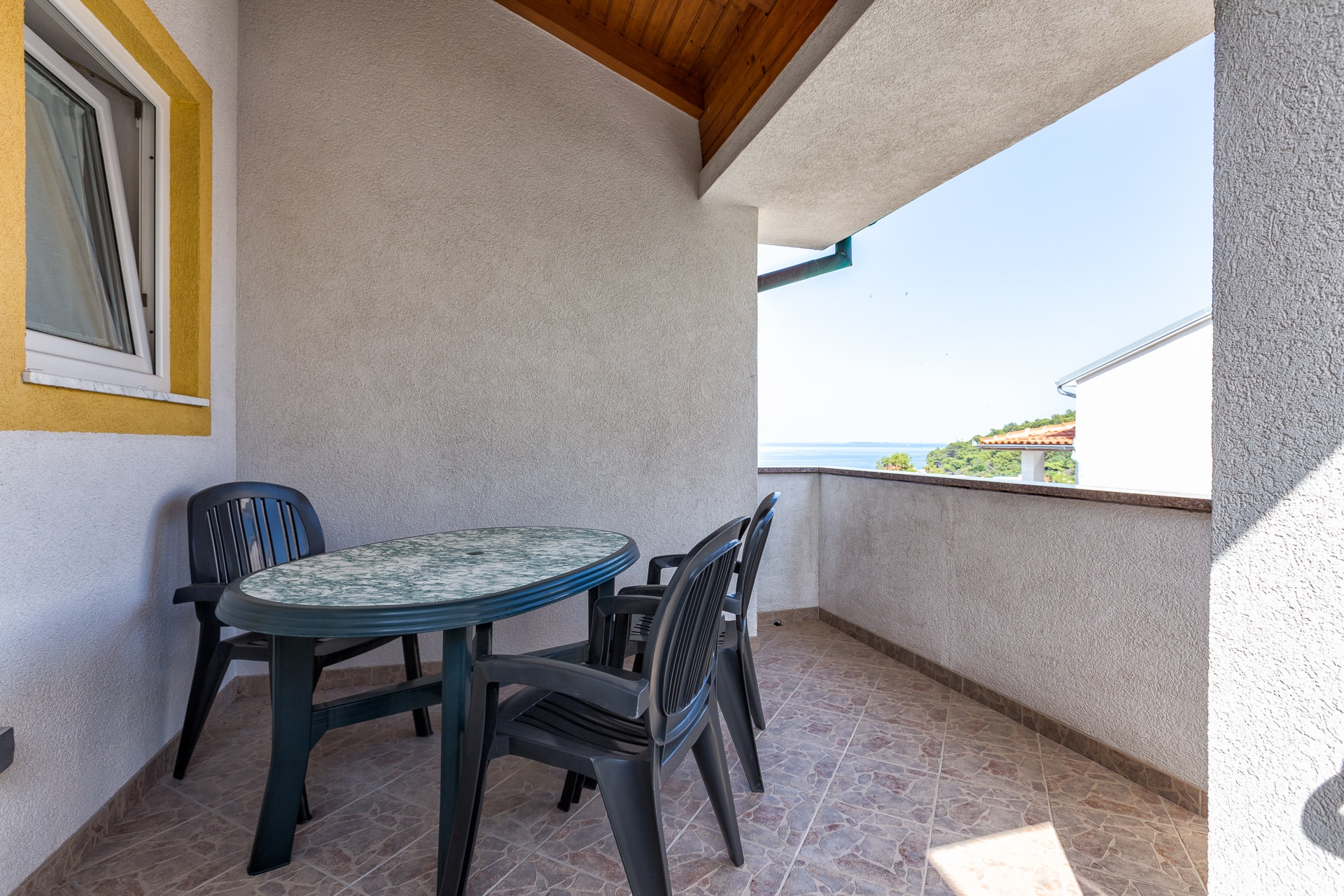 One bedroom apartment with terrace and sea view Mali Lošinj, Lošinj  A-a