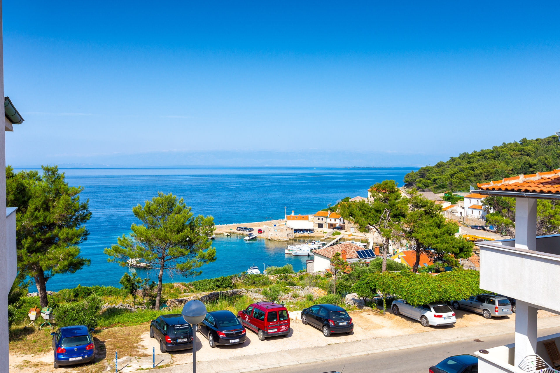 One bedroom apartment with terrace and sea view Mali Lošinj, Lošinj  A-a