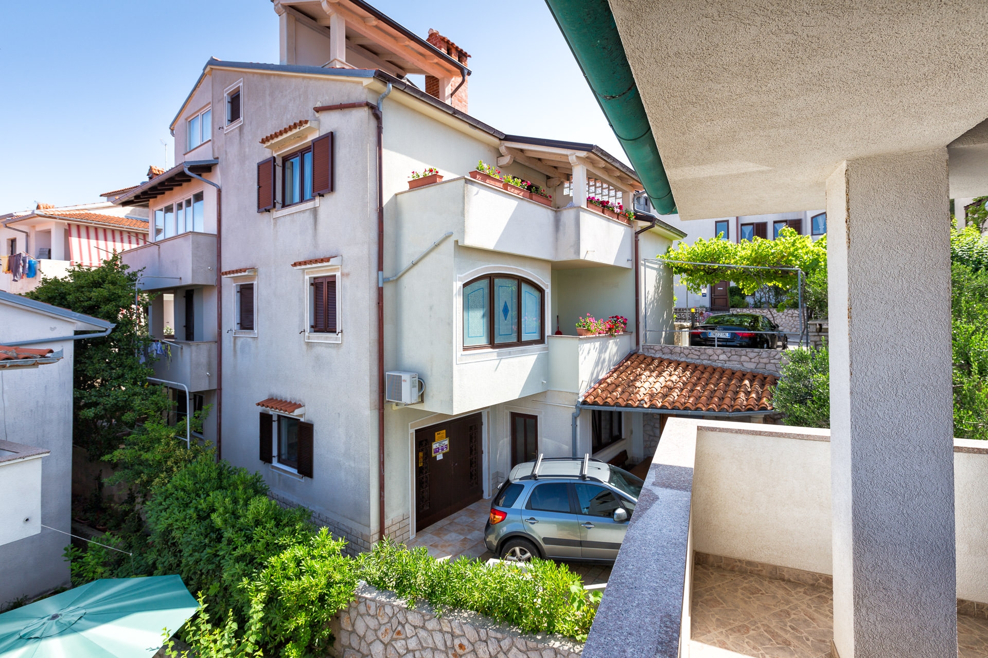 One bedroom apartment with terrace and sea view Mali Lošinj, Lošinj  A-a