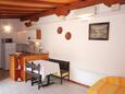 Veli Lošinj, Comedor in the apartment, air condition available, (pet friendly) y WiFi.