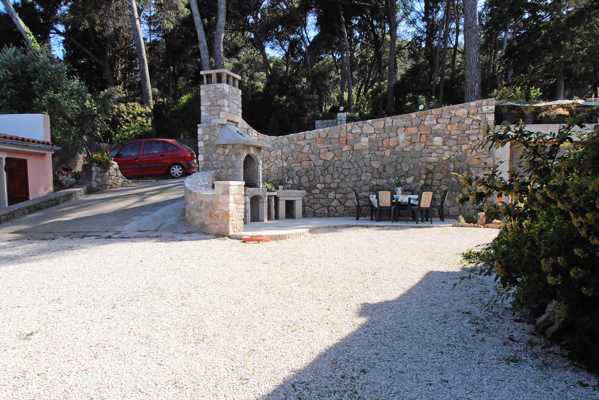 One bedroom apartment with terrace Veli Lošinj, Lošinj  A-a