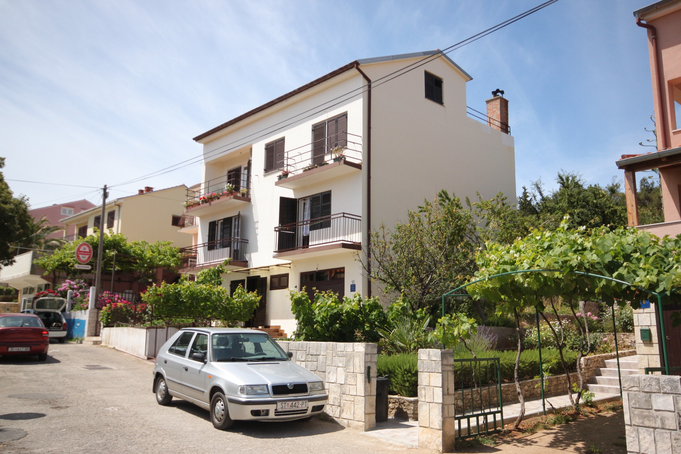 Dvosobni apartman s terasom Mali Lošinj, Lošinj  A-a