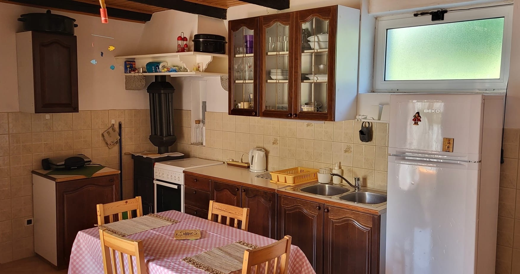 One bedroom house with terrace and sea view Unešić - Unije, Lošinj  K