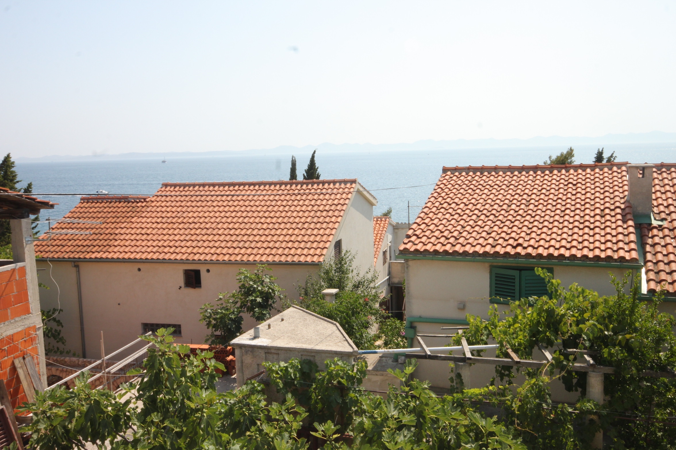 Two bedroom apartment with terrace and sea view Ždrelac, Pašman  A-a