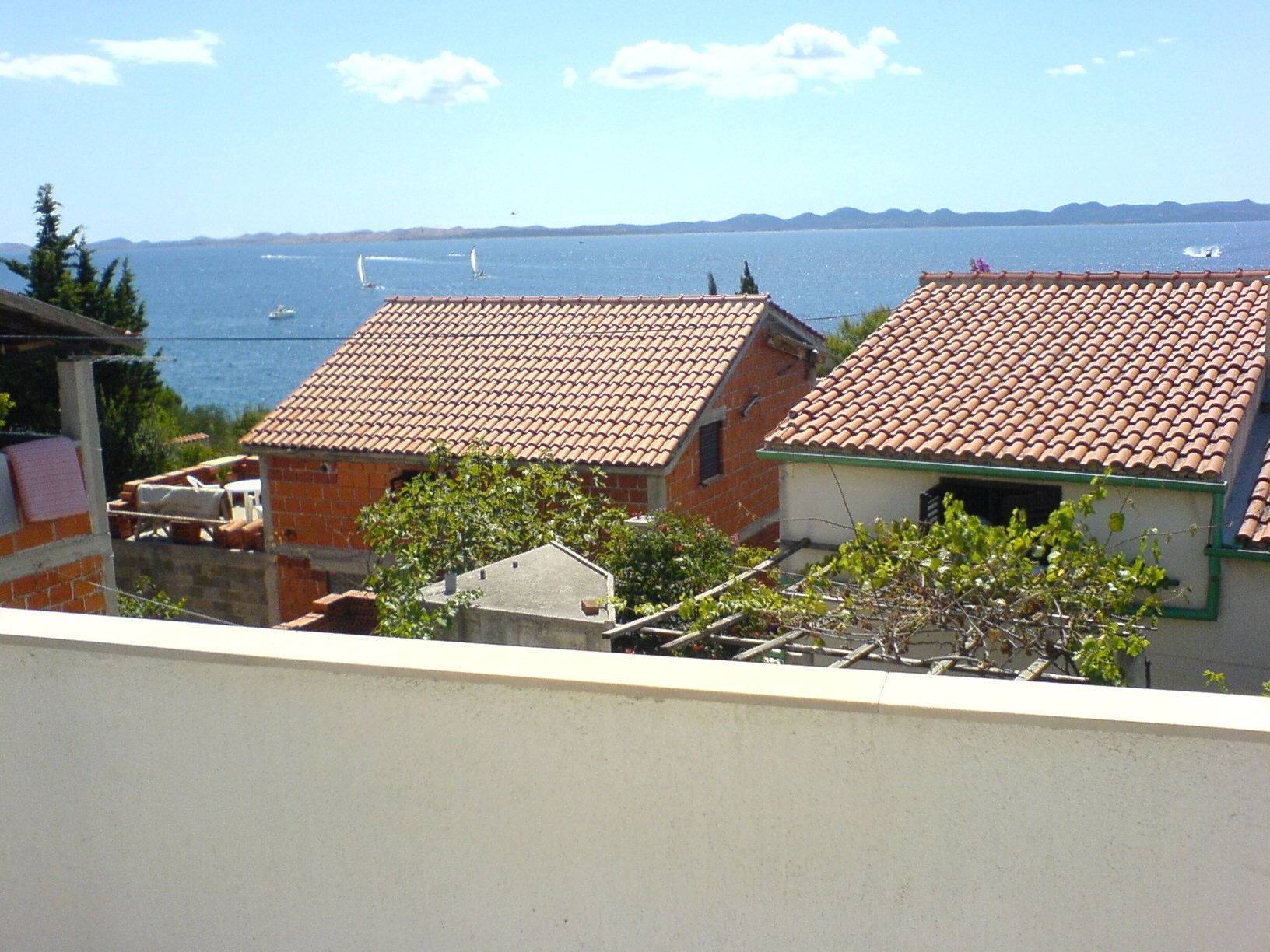 Two bedroom apartment with terrace and sea view Ždrelac, Pašman  A-a