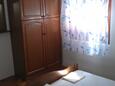Ždrelac, Ložnice 1 v ubytování typu apartment, domácí mazlíčci povoleni.