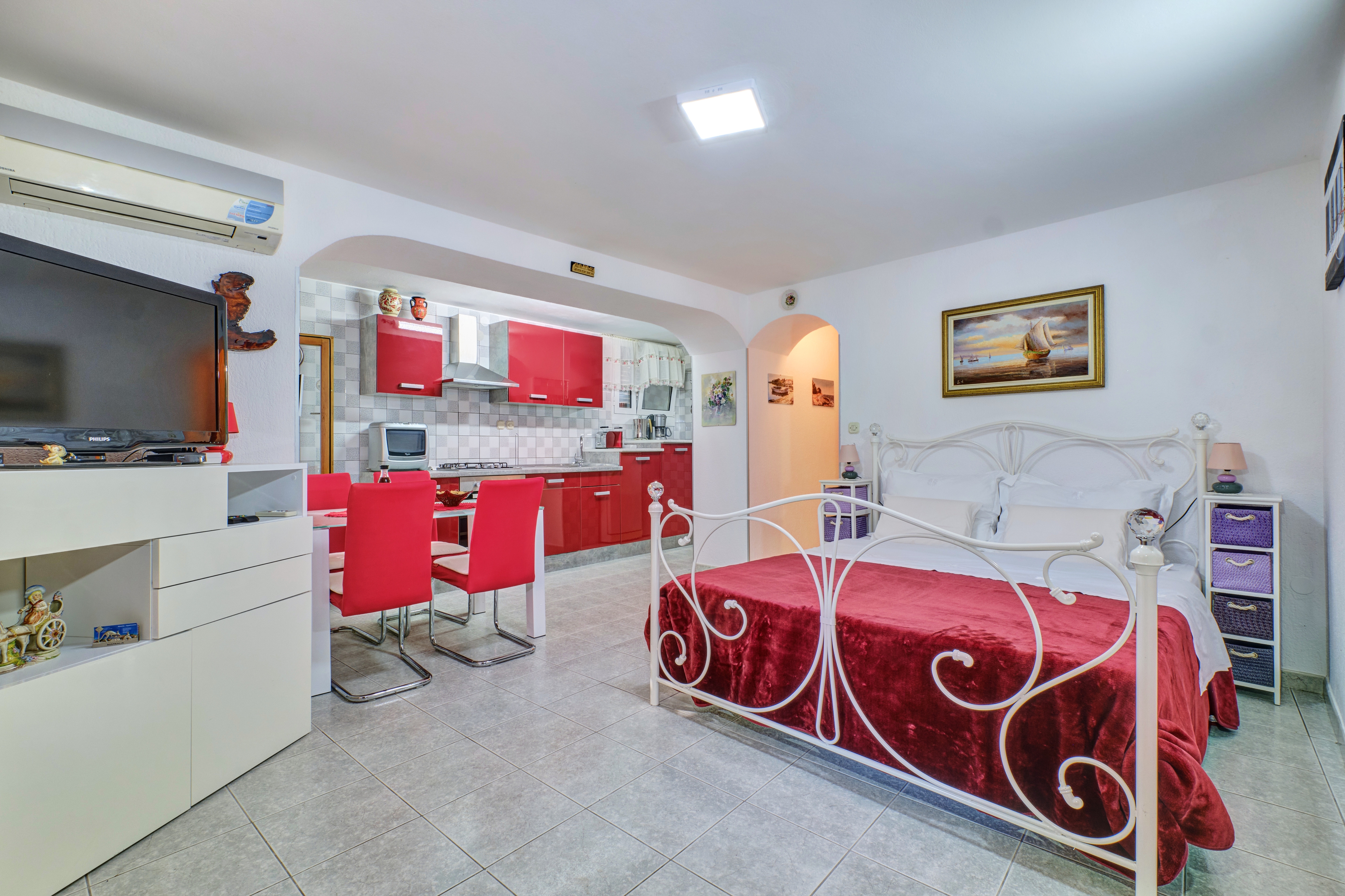 Studio flat with terrace Nerezine, Lošinj  AS-b
