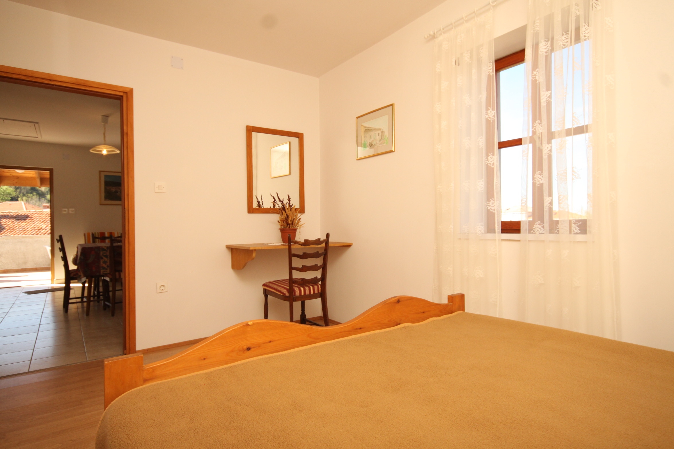 Two bedroom apartment with terrace and sea view Susak, Lošinj  A-e